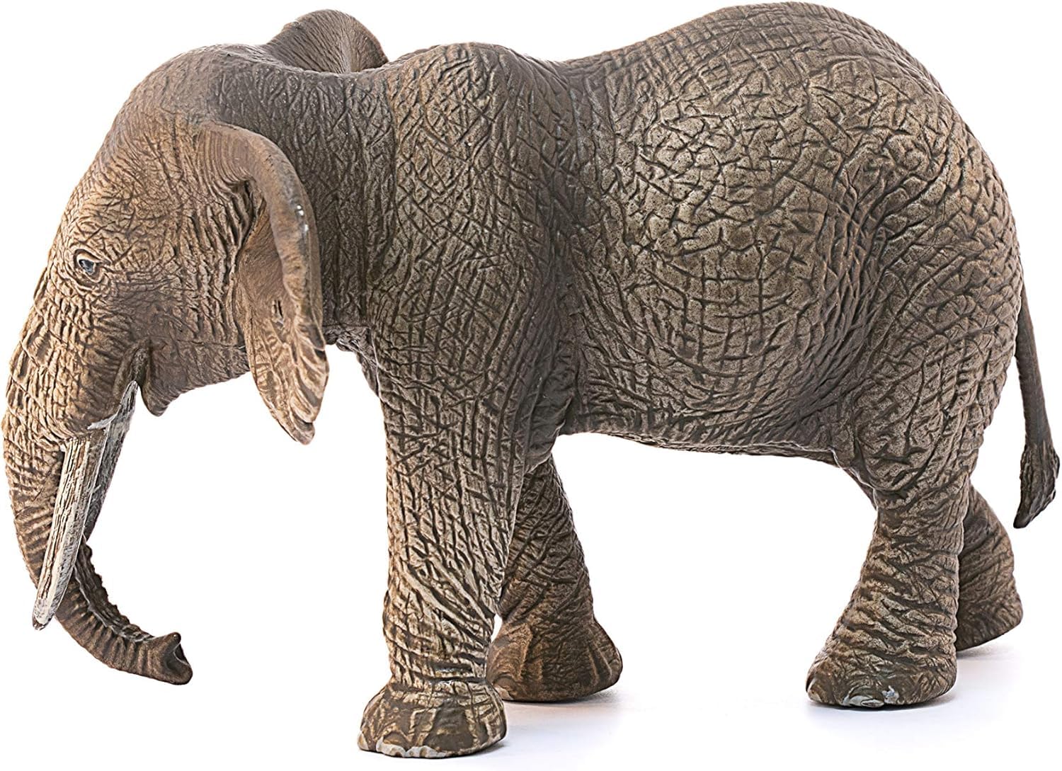 Schleich Wild Life African Elephant Female Figurine | Ages 3+ | Gray Plastic 10