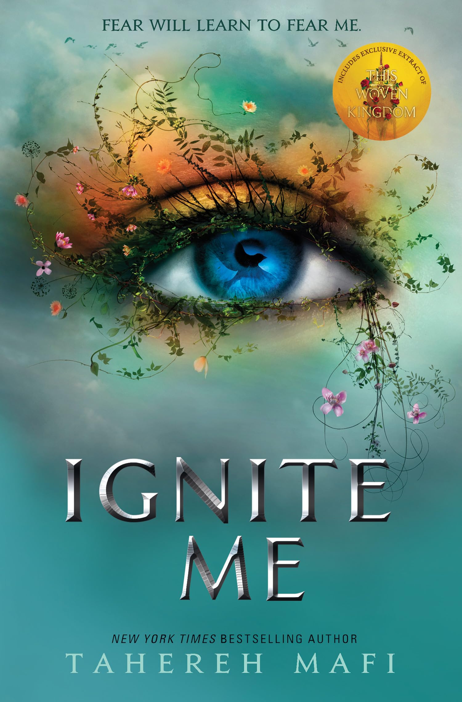 Ignite Me (Shatter Me Series) by Tahereh Mafi - YA Science Fiction Paperback 1