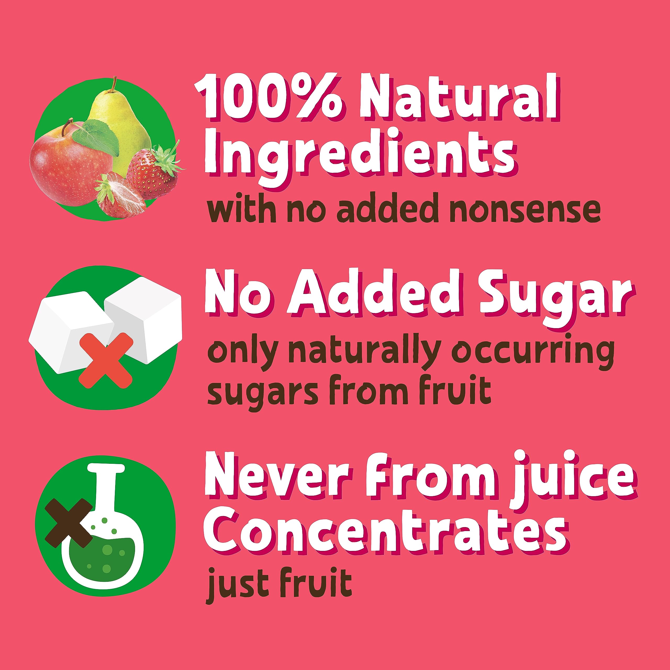 BEAR Fruit Treasures - 100% Natural Dried Fruit Snacks | Pack of 20 x 20g 2