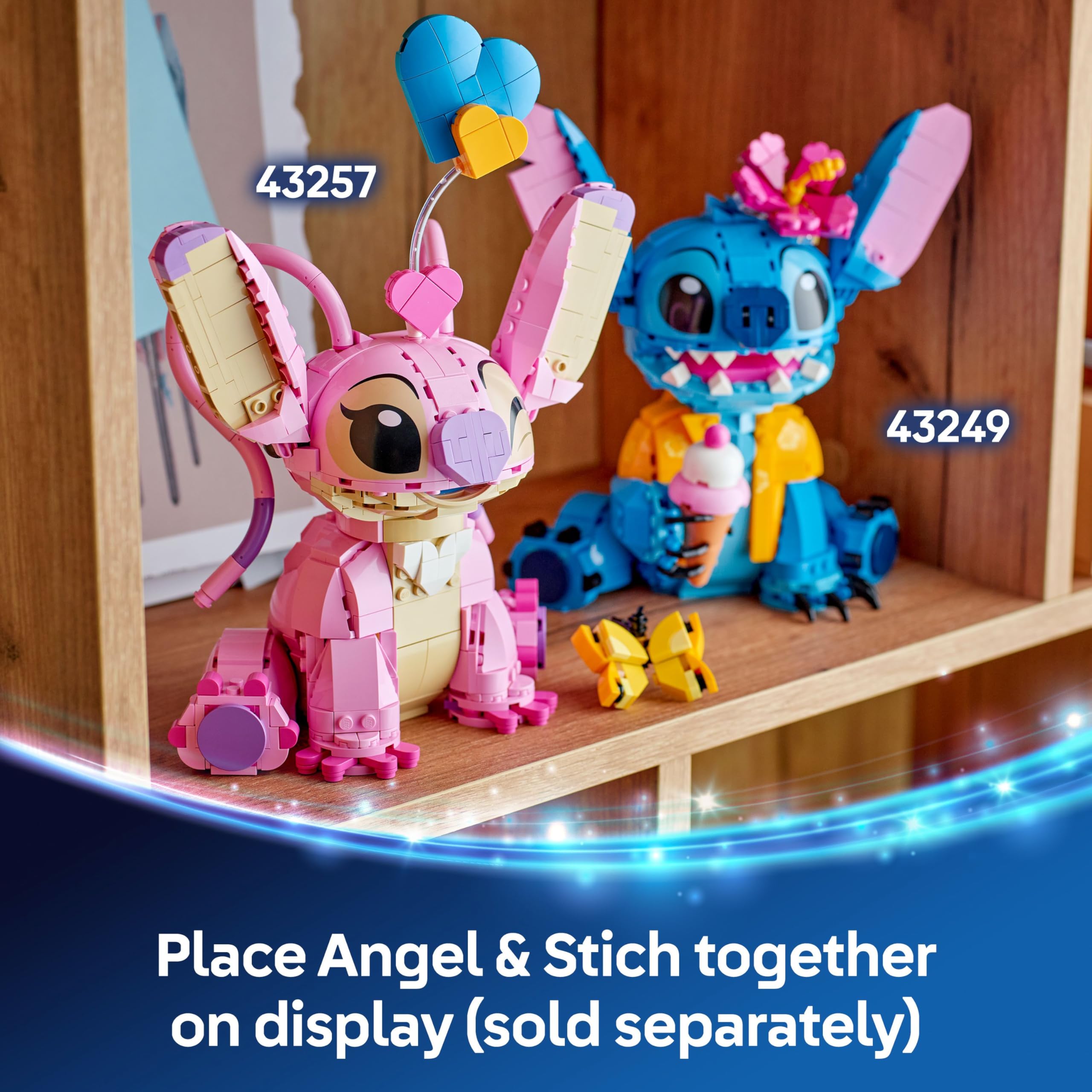 LEGO Disney Angel 43257 Building Set for Ages 9+ | Movable Parts | Display Figure 6