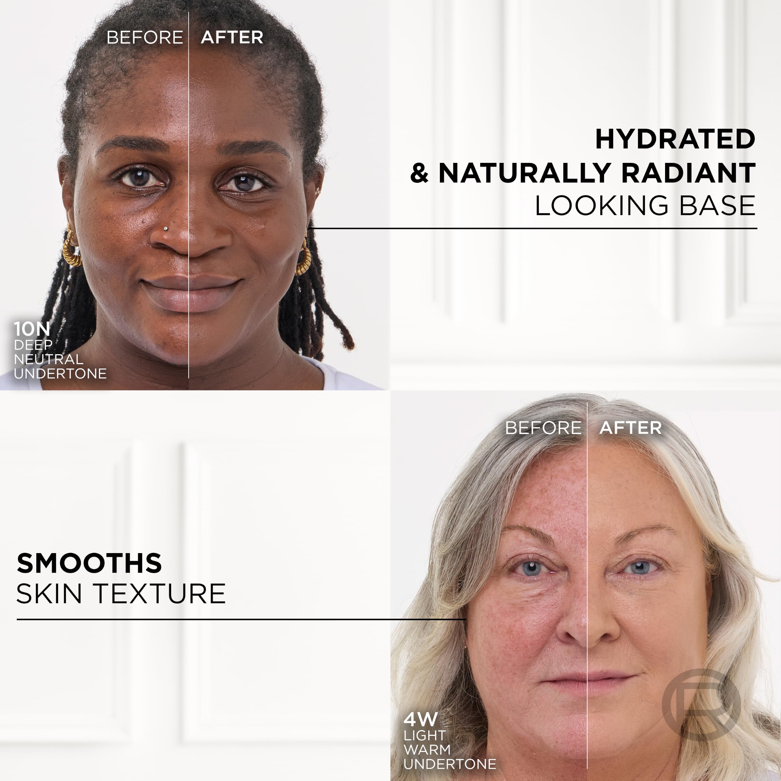 L'Oreal Paris True Match Hydrating Liquid Foundation - 24h Hydration, Hyaluronic Acid, SPF 16, 4W Golden Natural, 30 ml 2
