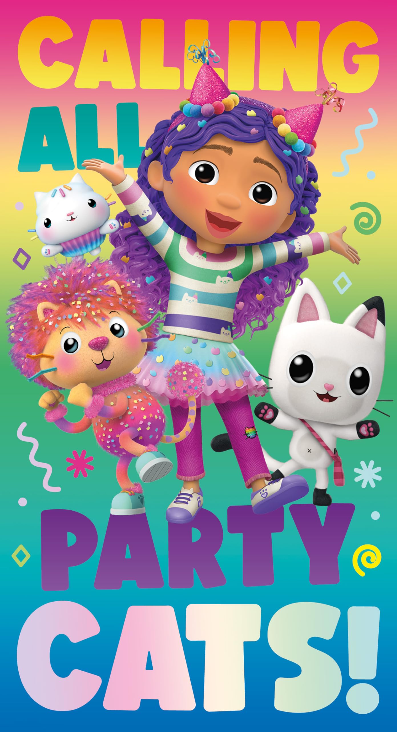 Danilo Promotions LTD Gabby's Dollhouse Birthday Card | Multicolor | Standard Size 1