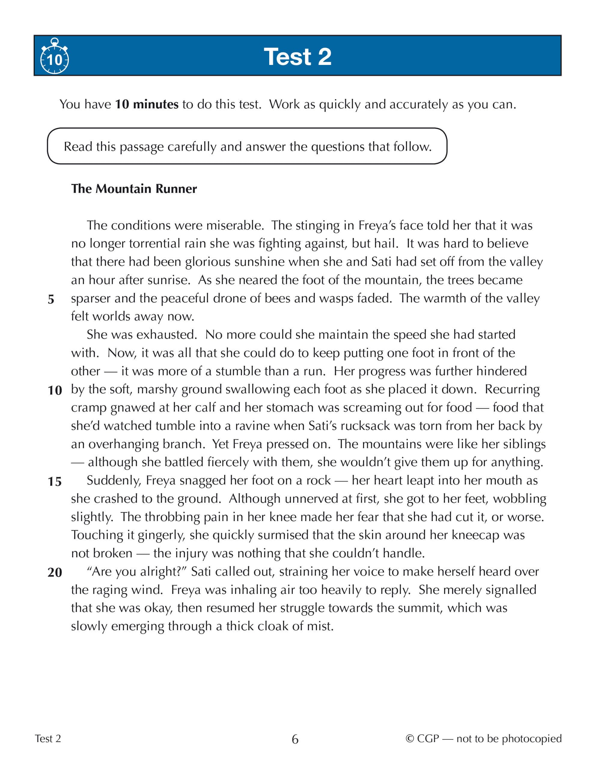 CGP 11+ GL 10-Minute Tests: English Comprehension | Ages 10-11 | Paperback with Online Edition