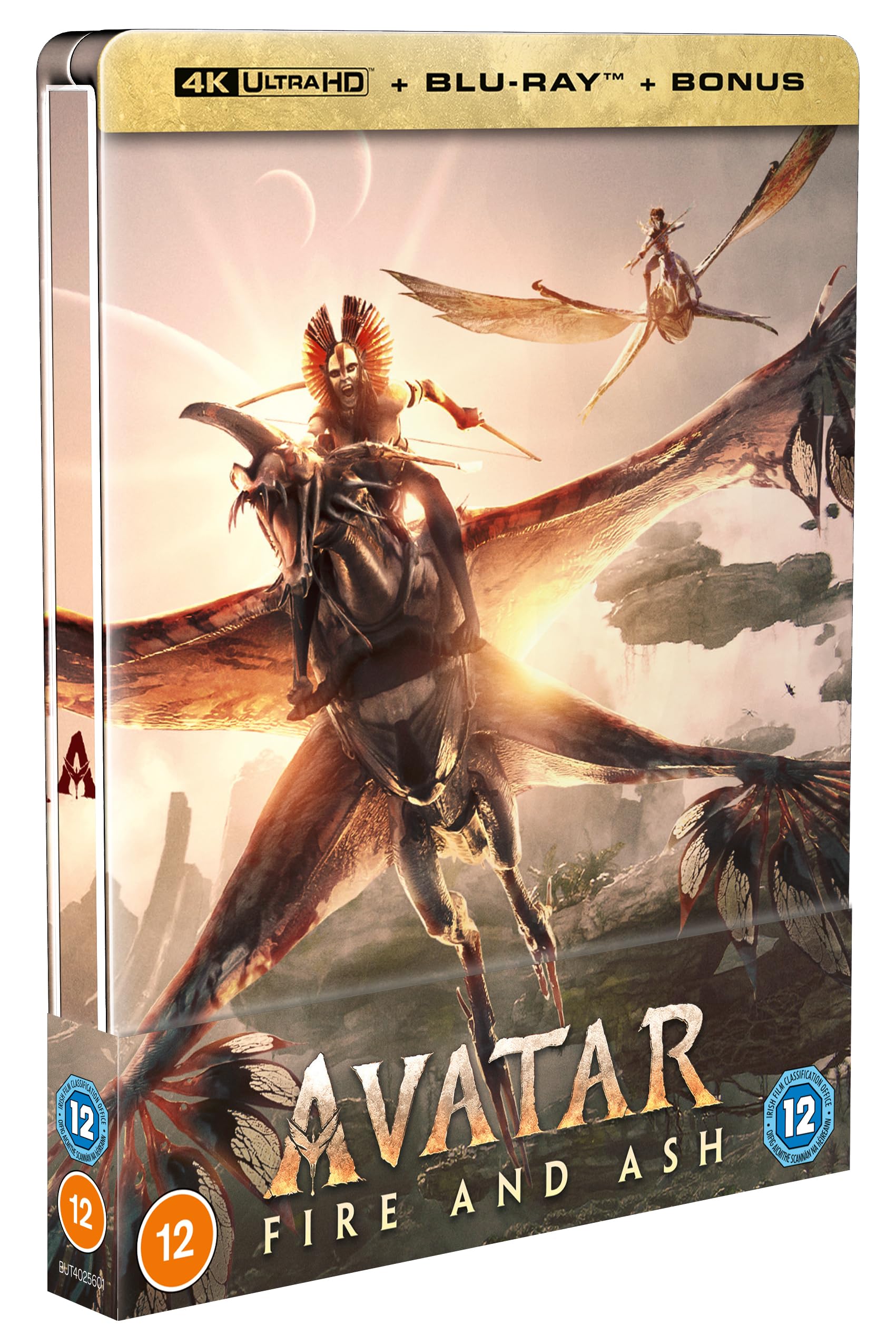 Avatar: Fire and Ash [4K Ultra HD + Blu-ray SteelBook] 2