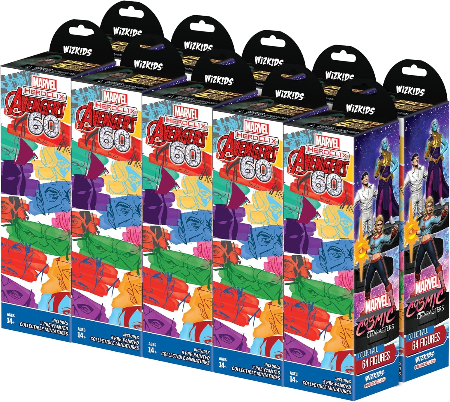 Wizkids Marvel Avengers 60th Anniversary Booster Brick (Box of 10) 1
