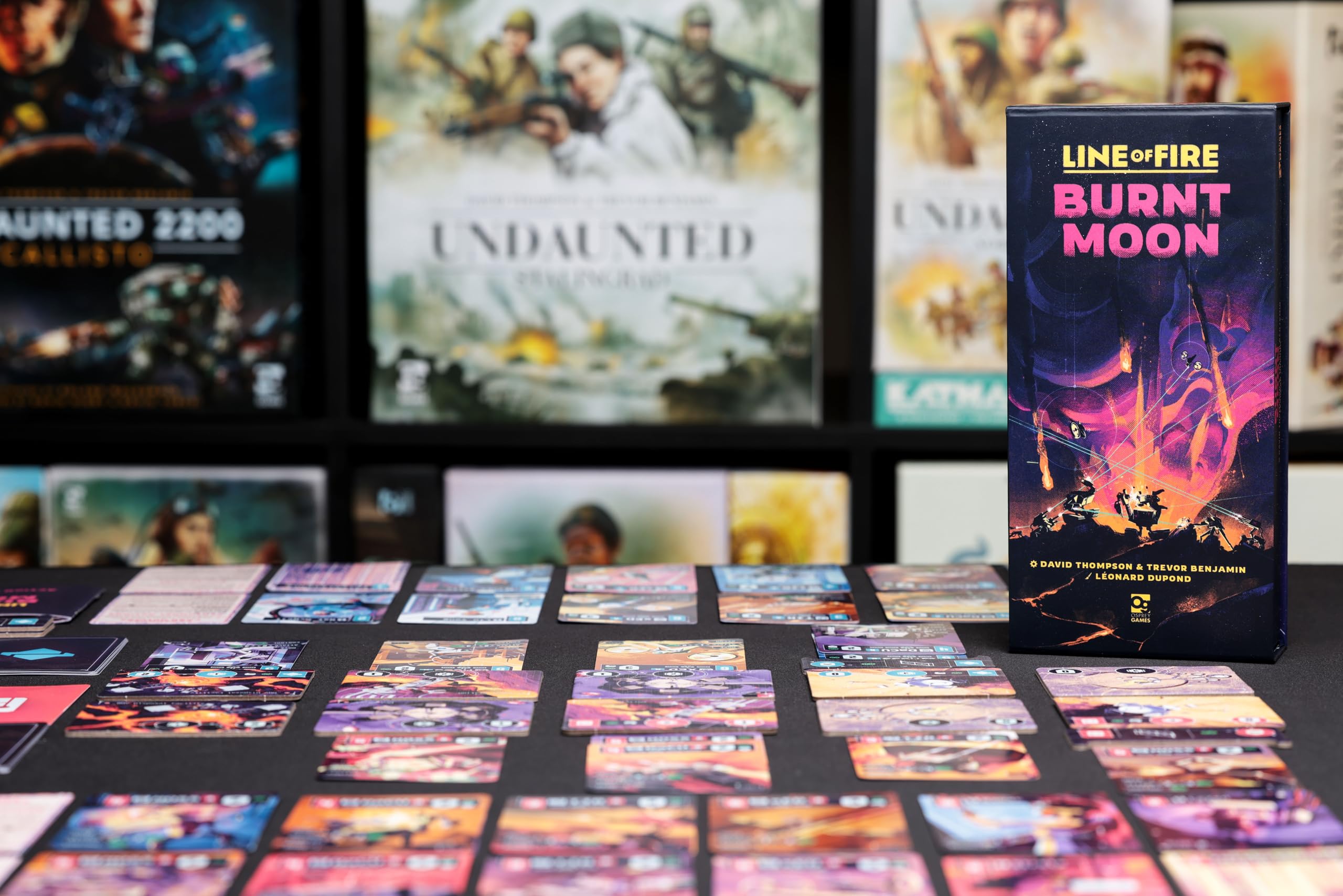 Osprey Games Line of Fire: Burnt Moon - 2 Player Deck-Building Card Game | Ages 14+ 3