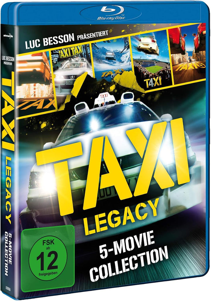 Taxi Legacy - 5-Movie Collection (2004-2018) - Blu-ray Theatrical Cut (Region A, B, C) (‎57678525)