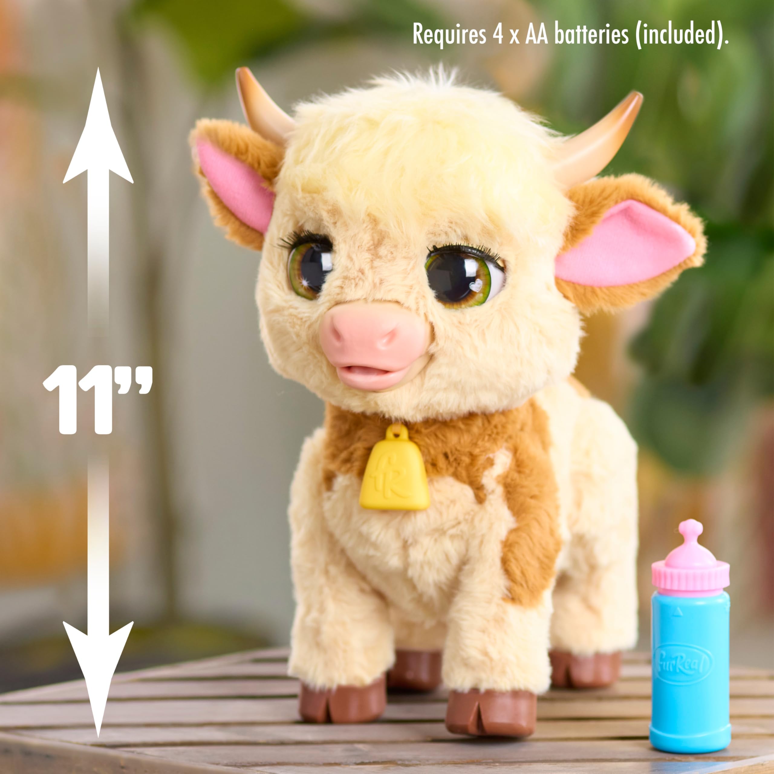 furReal Maggie the Feed & Follow Cow - Interactive Plush Toy for Ages 4+ 22
