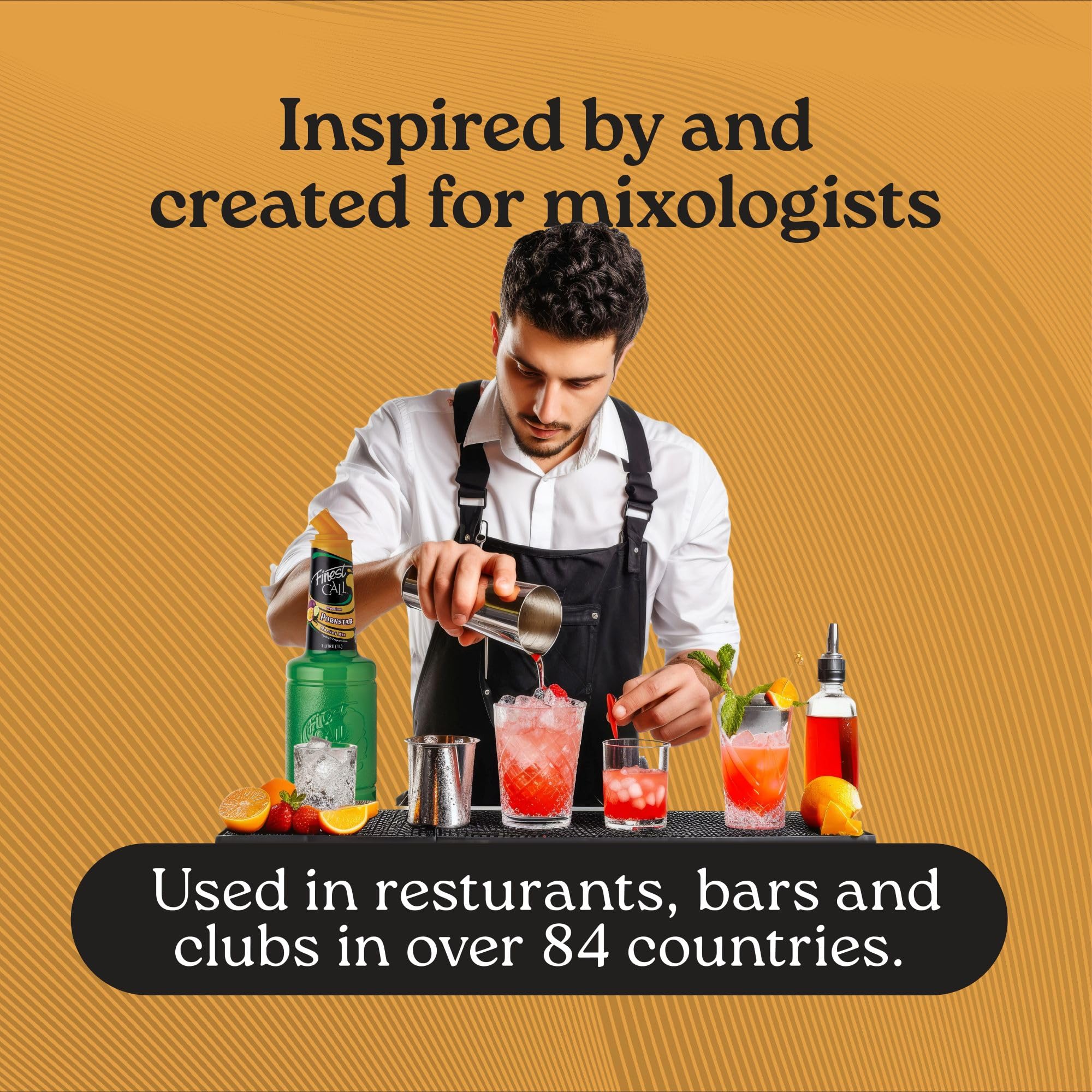 Finest Call Pornstar Martini Mix - Non-Alcoholic Cocktail Mixer | 1 Litre | Makes 10 Cocktails 4