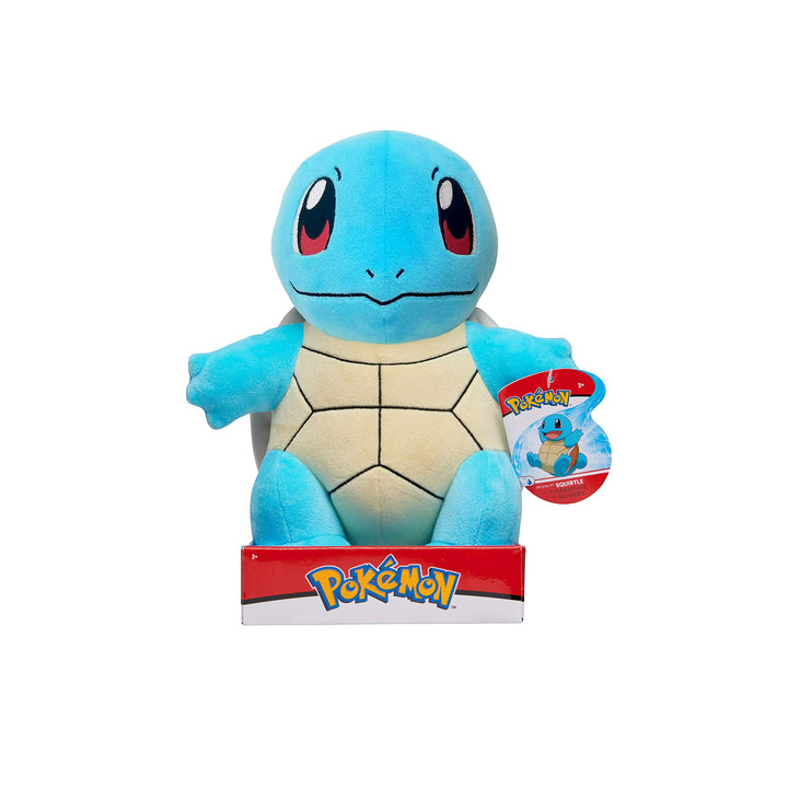 Pokémon 12-Inch Squirtle Plush - Officially Licensed Soft Toy for Ages 3+