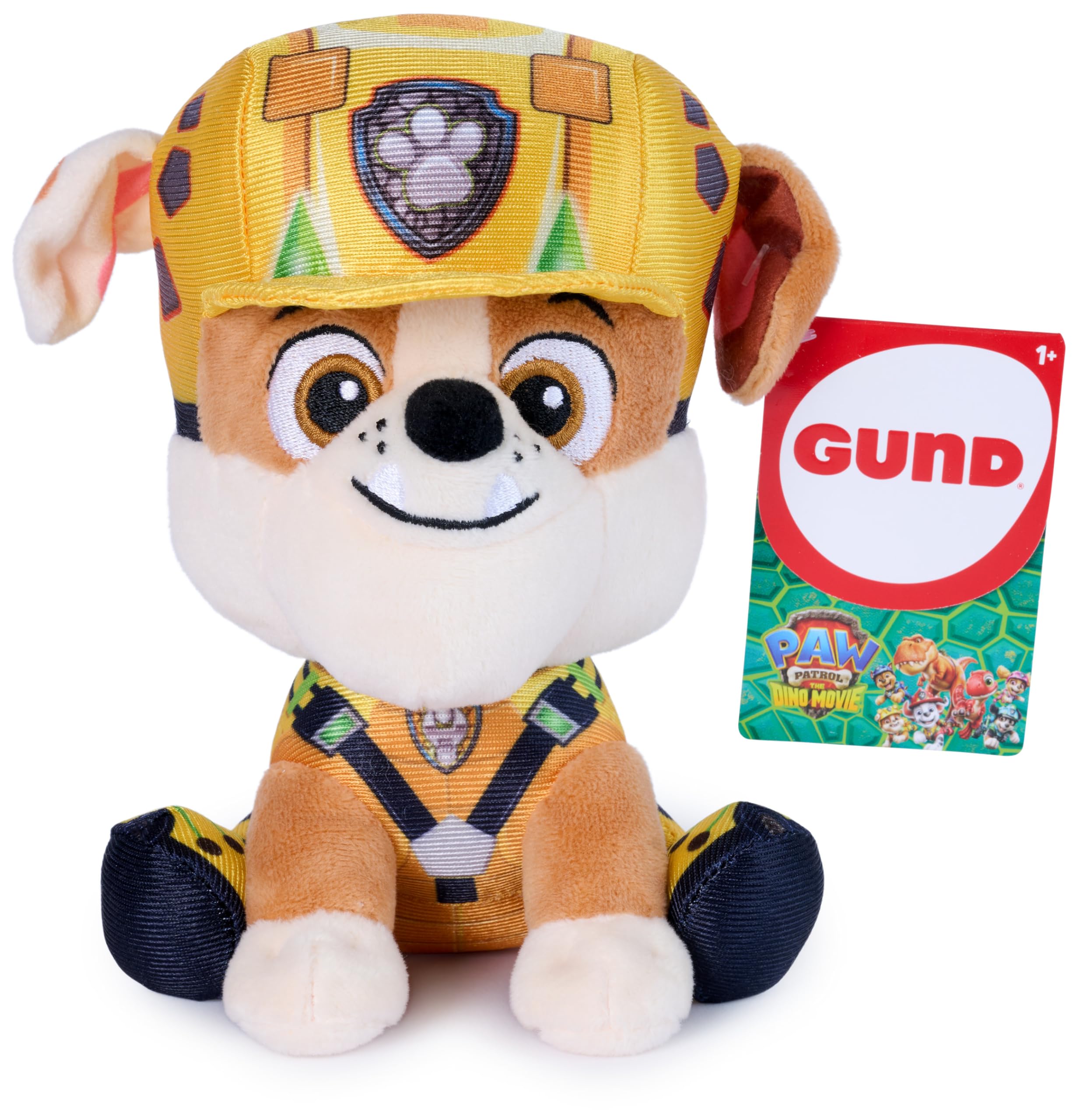 Paw Patrol Rubble Action Figure - Multicolor Plastic Toy | Ages 12-84 Months 8