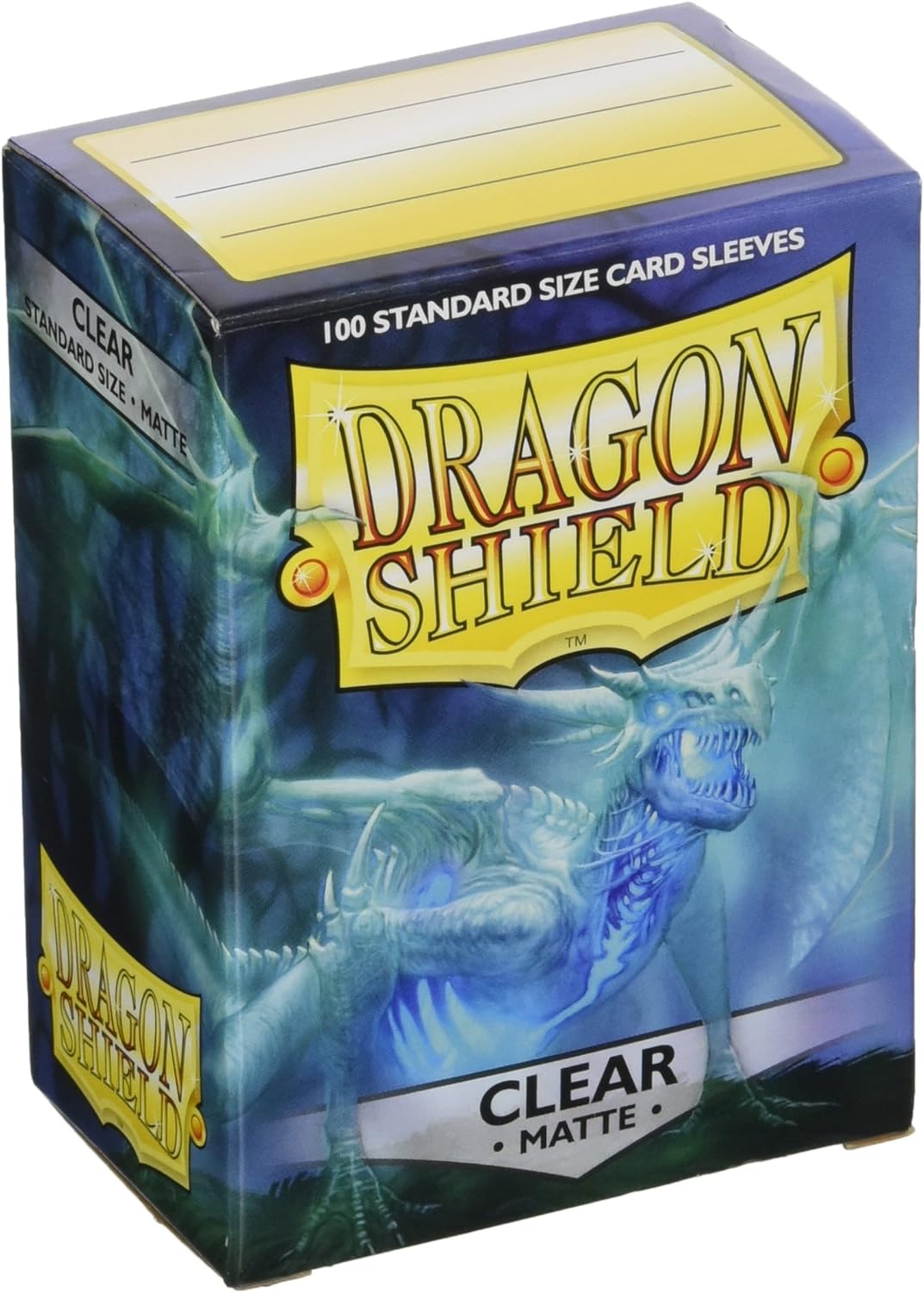 Dragon Shield Matte Standard Size Sleeves 100pk - Clear