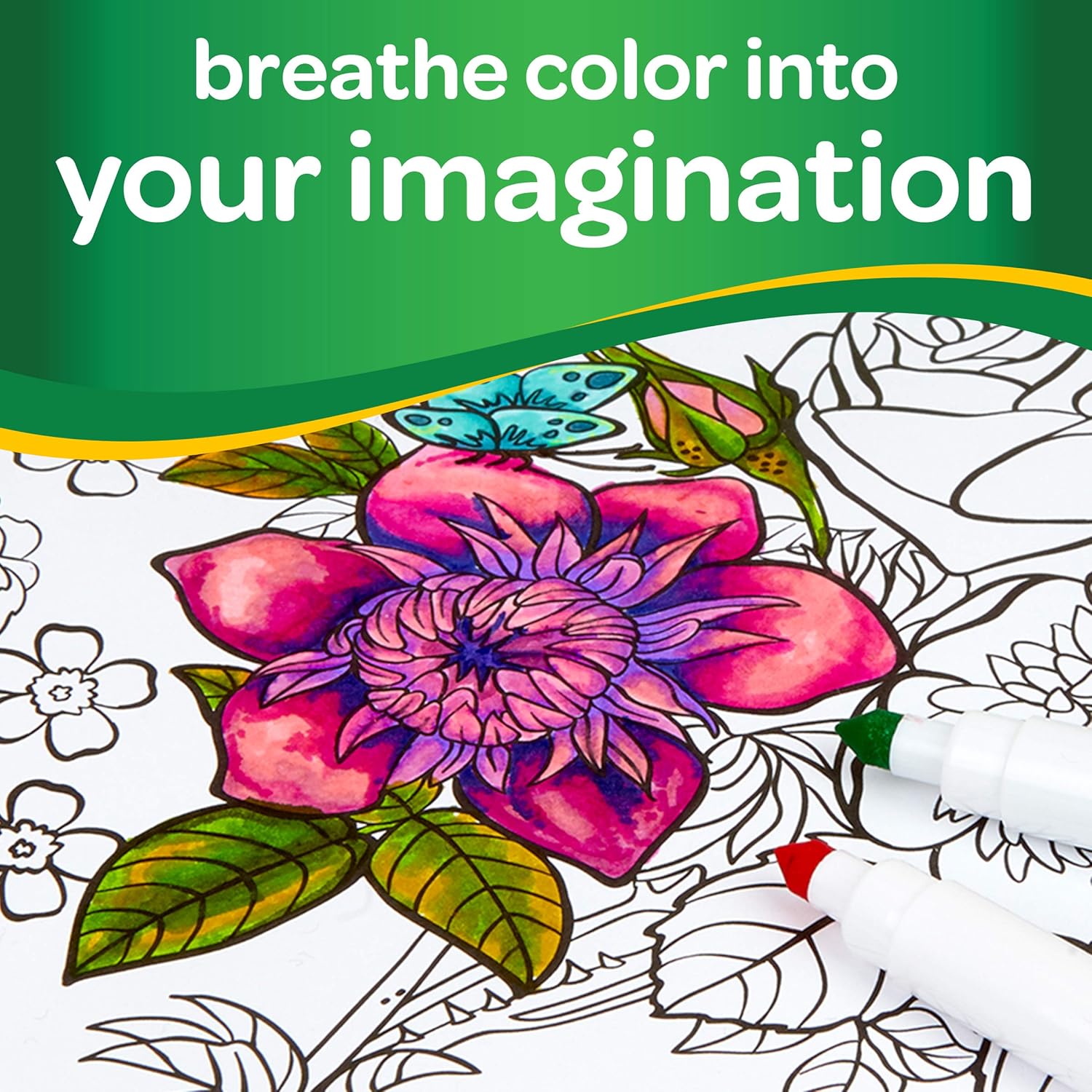 Crayola Super Tips Washable Markers (Pack of 100, Multi-Colour) 17