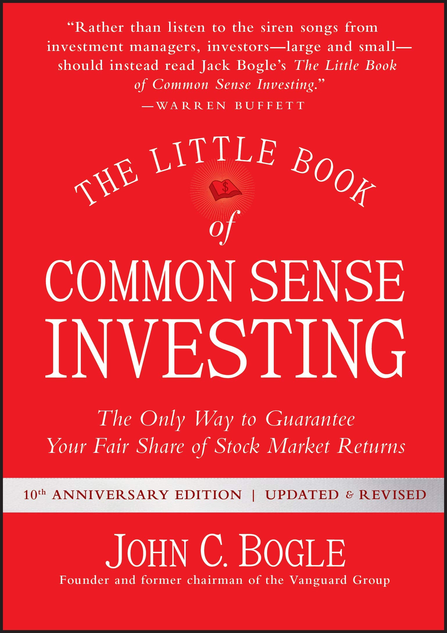 Wiley The Little Book of Common Sense Investing - Low-Cost Index Funds Strategy | Hardcover | Updated and Revised