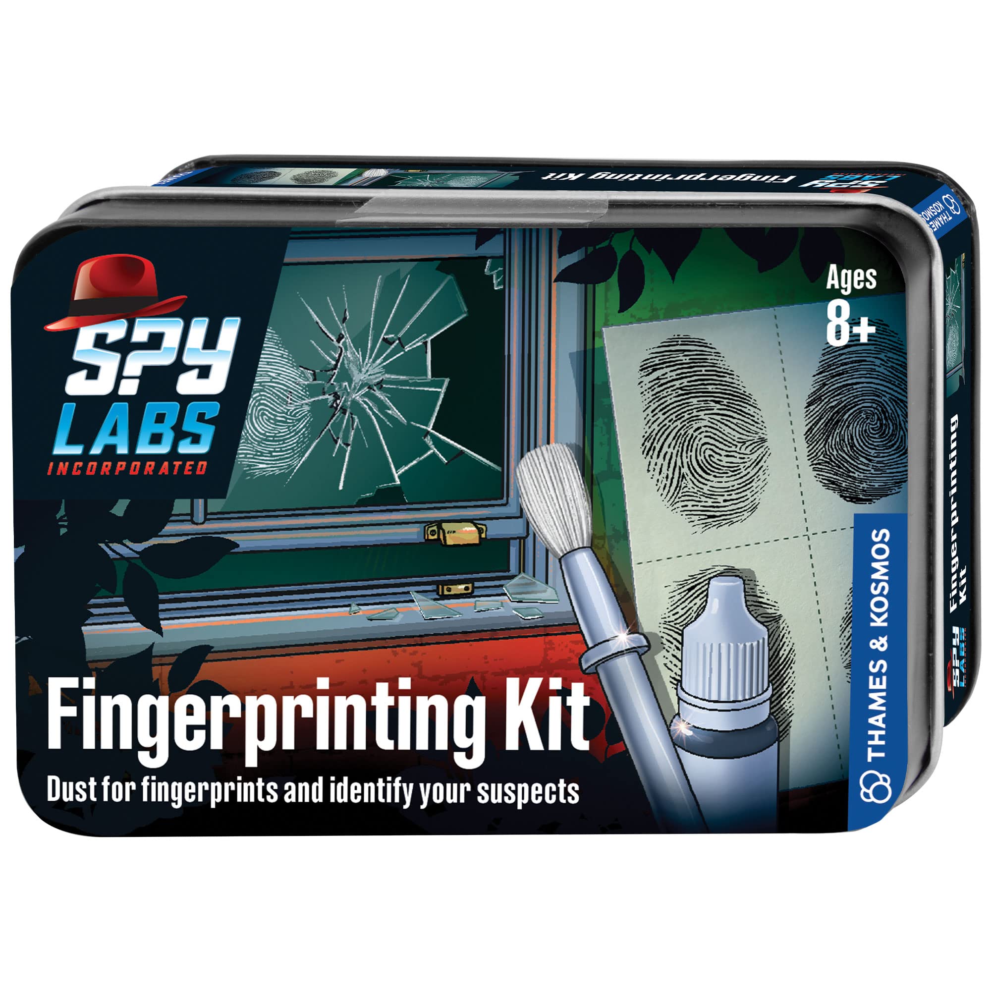 Thames & Kosmos Spy Labs Fingerprinting Kit - Forensic Science Toy for Kids 8+