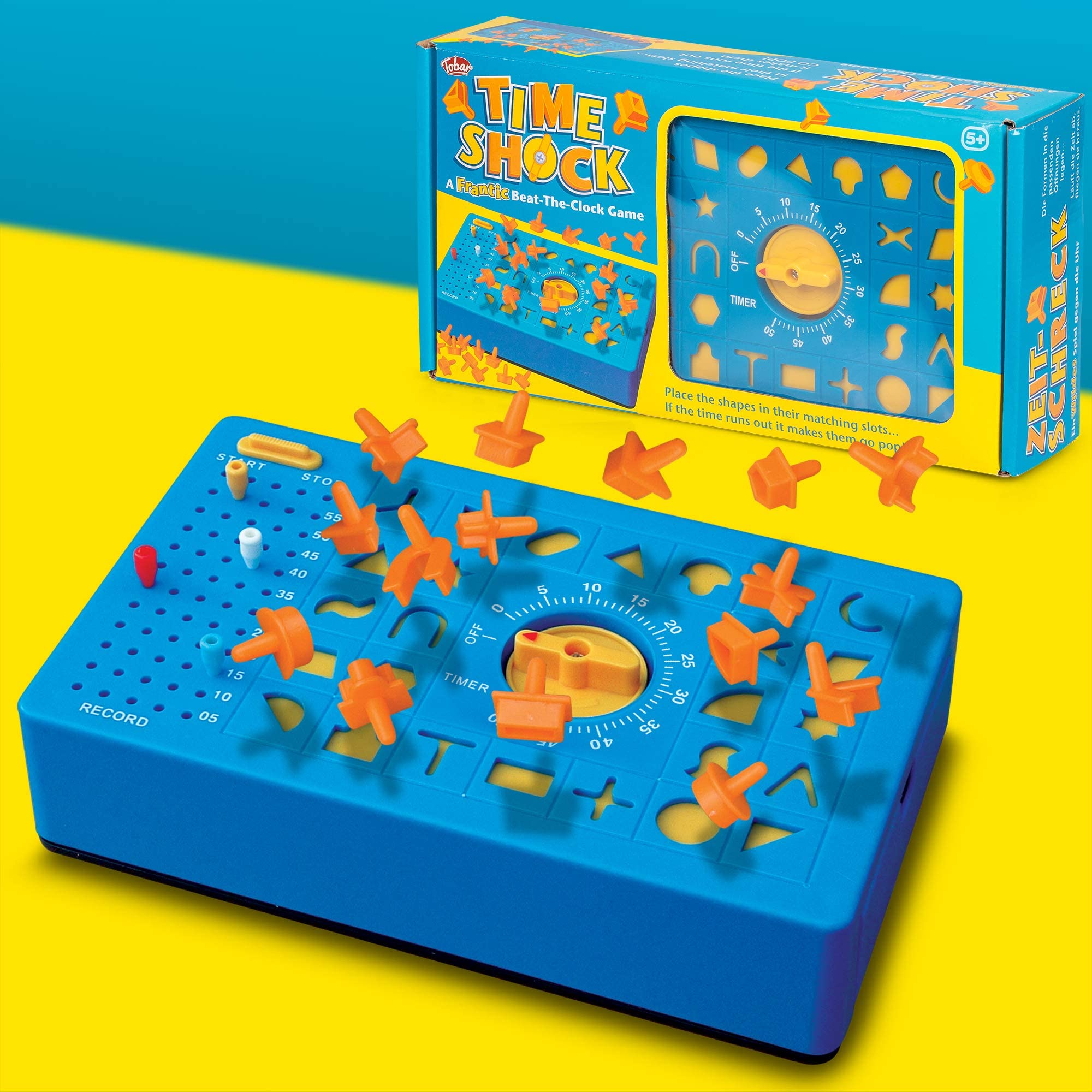 Tobar Time Shock Beat-the-Clock Shape Sorting Game Model 04019 4