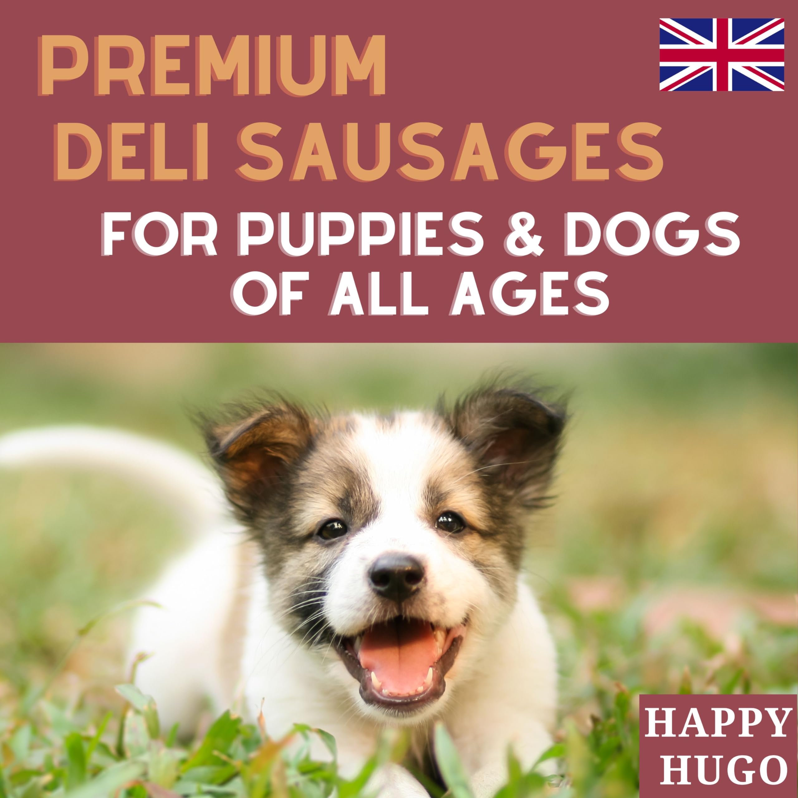 Happy Hugo Sliced Deli Dog Sausages - 100% British Chicken Treats for Dogs 11