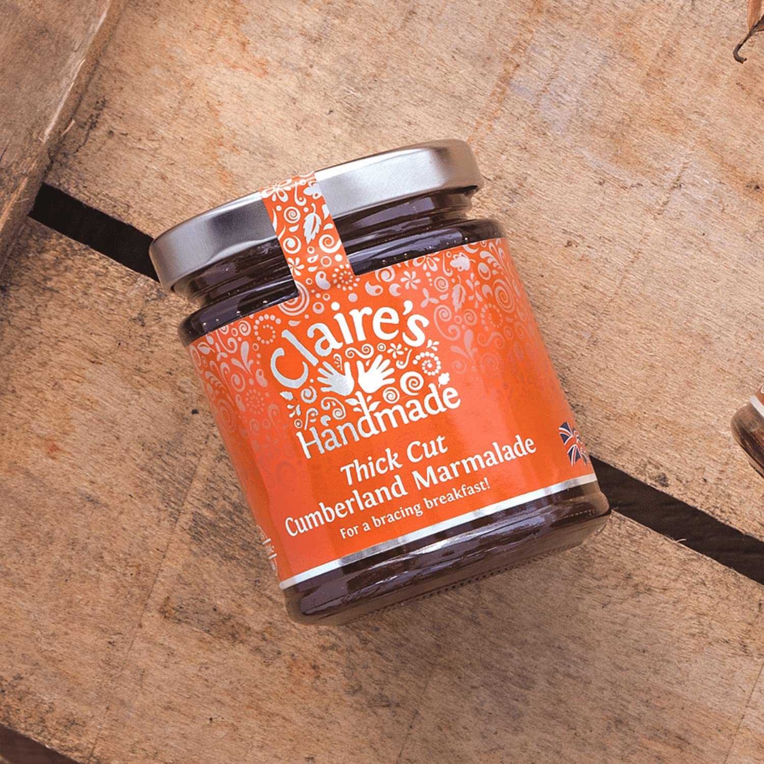 Claire's Handmade Thick Cut Cumberland Marmalade - Bitter Orange & Dark Brown Sugar | 227g