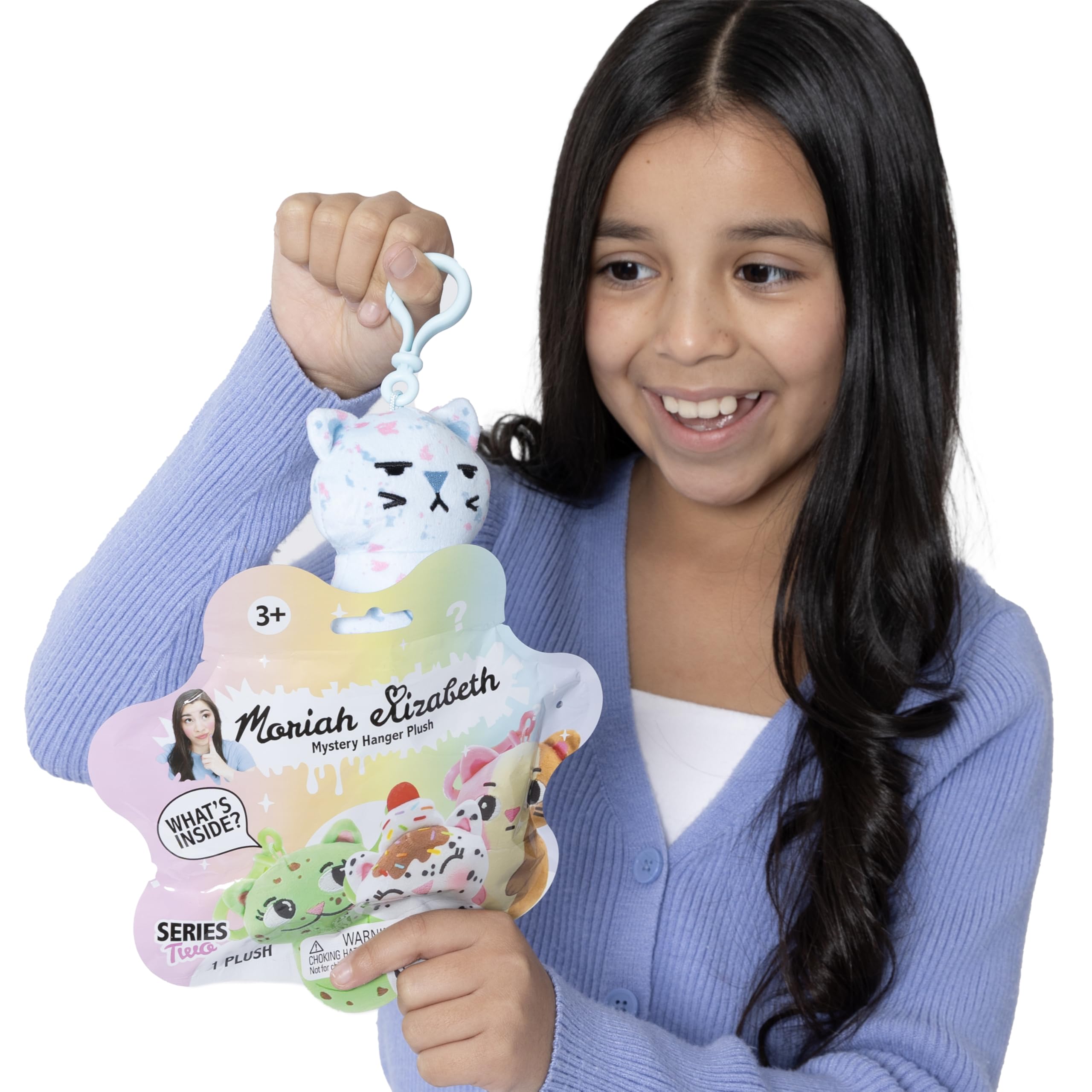 Moriah Elizabeth Mystery Hanger Plush - Series 2 Collectible Mini Plush | Polyester | Ages 3+ 6