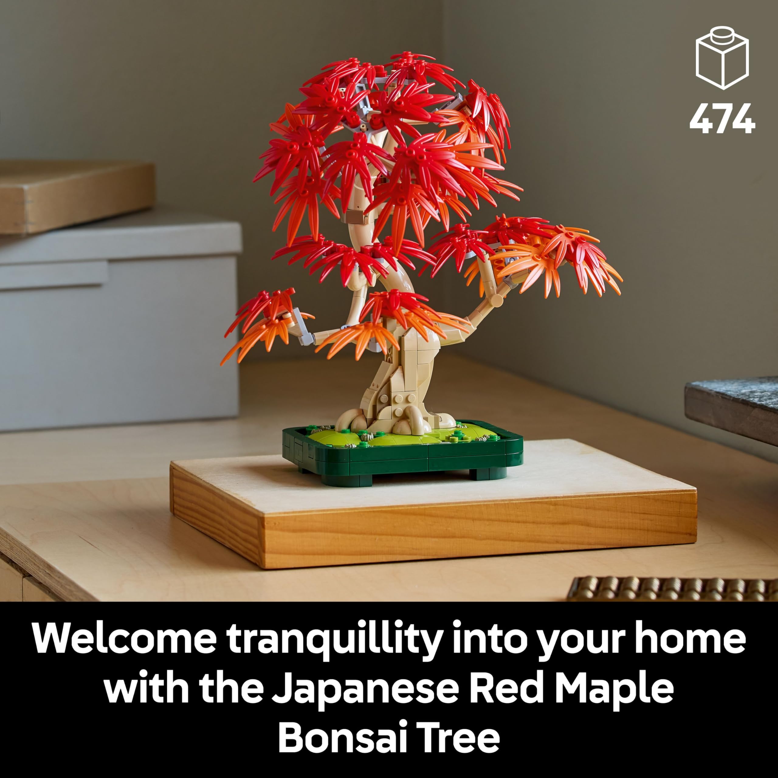 LEGO Botanicals Japanese Red Maple Bonsai Tree Building Set 10348 | Ages 18+ 2