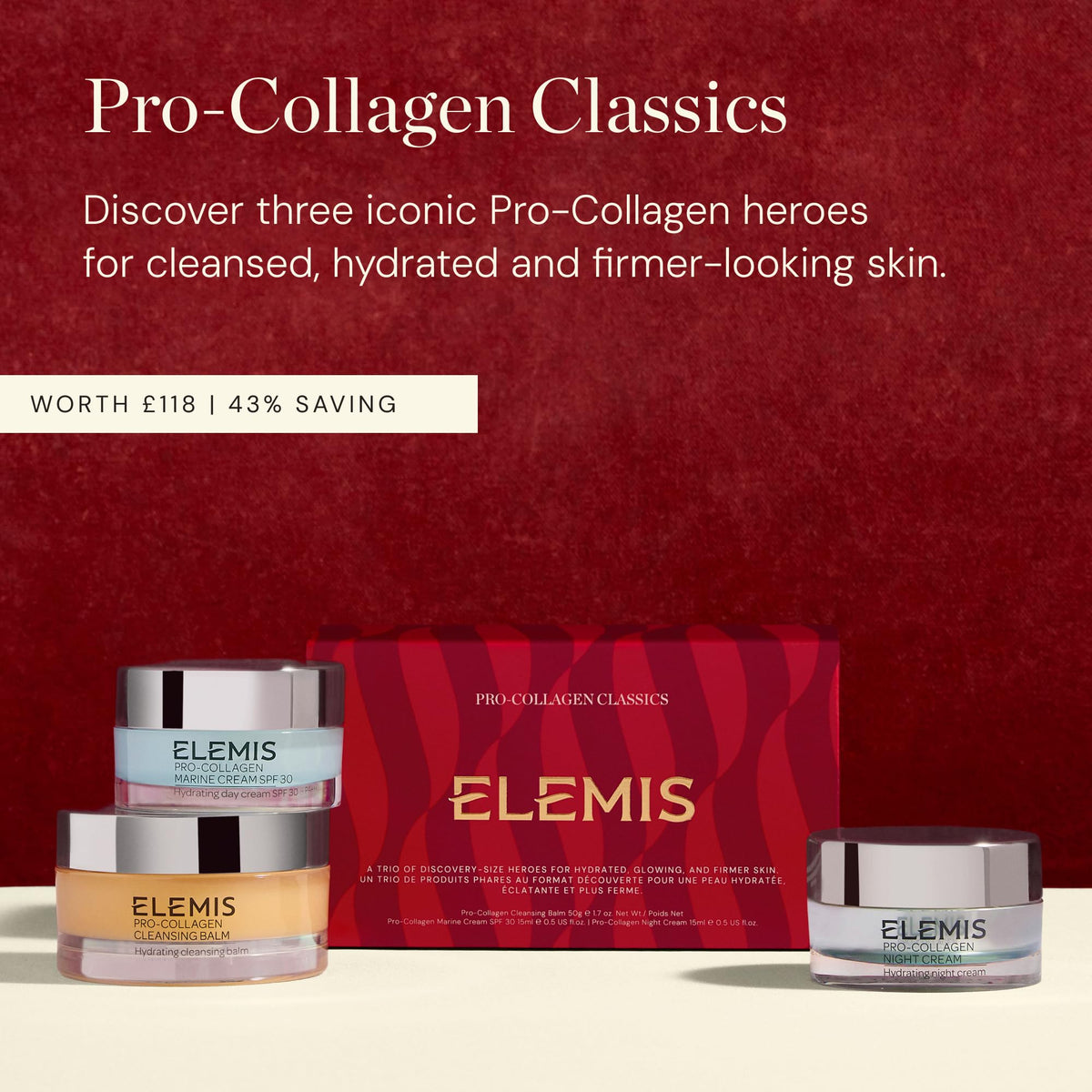 Elemis Pro-Collagen Gift Set - 3 Products