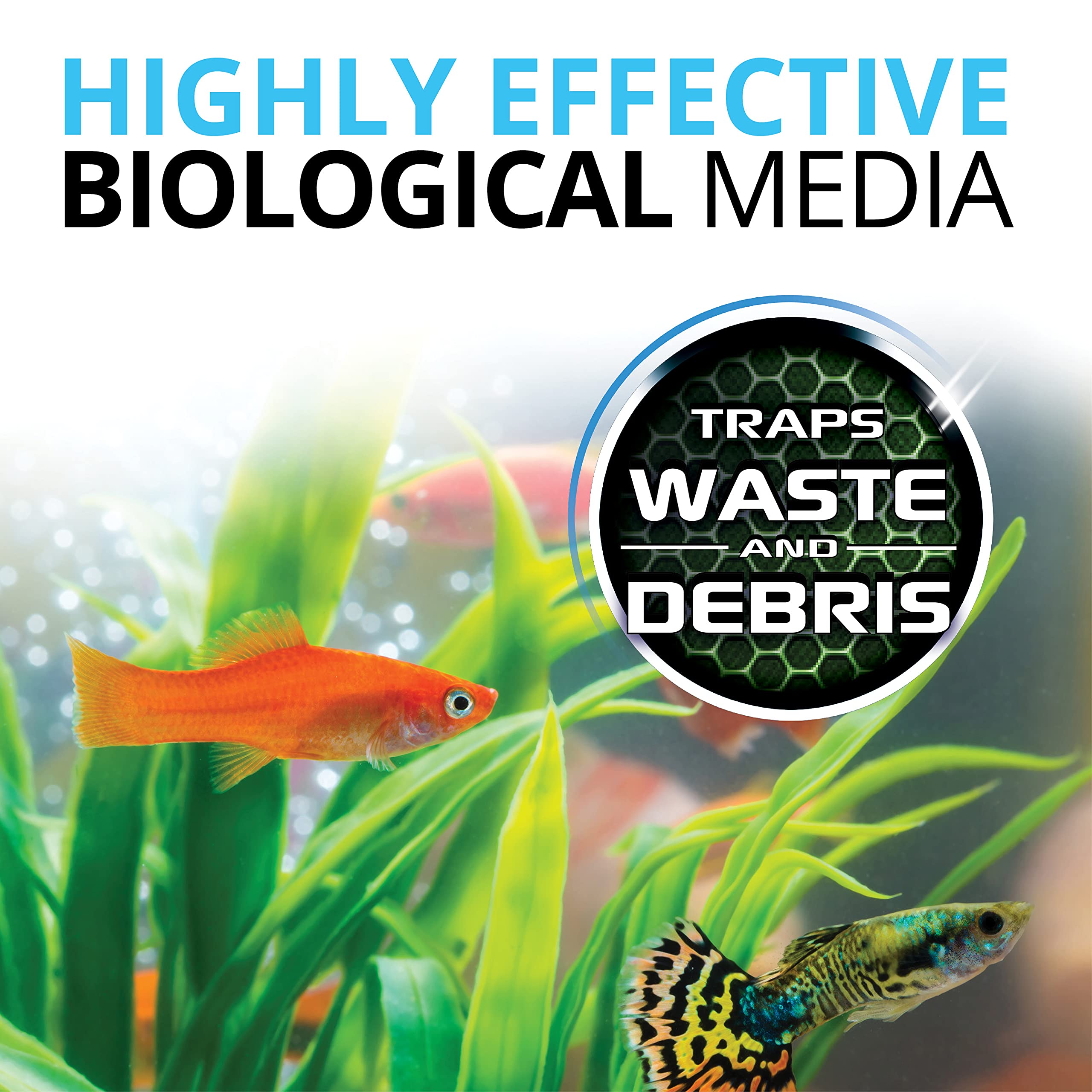 Fluval Ceramic Pre Filter Aquarium Media Rings for Fish Tanks | Model A1470 3