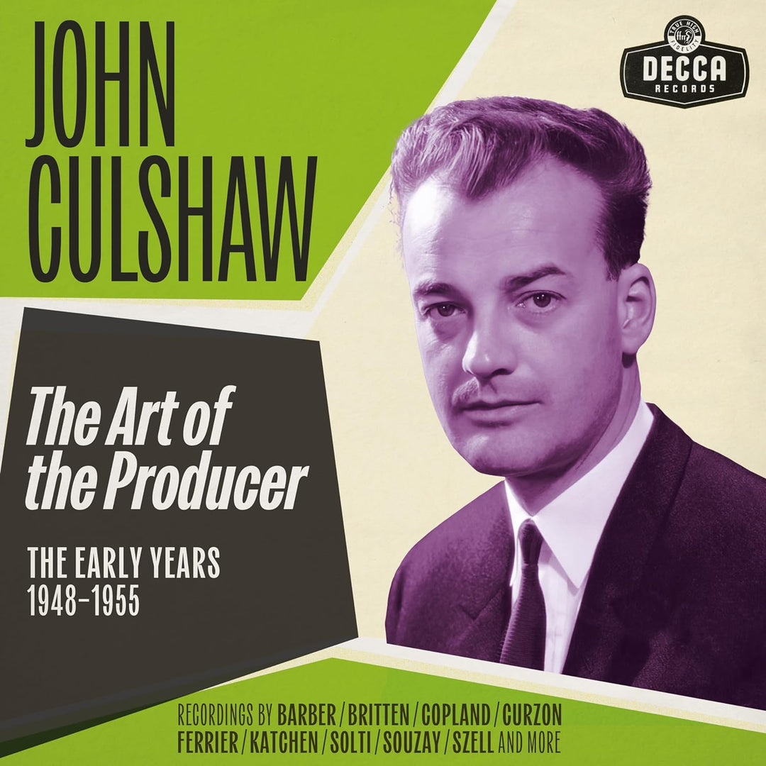 John Culshaw - The Art of the Producer - The Early Years 1948-55 [Audio CD]