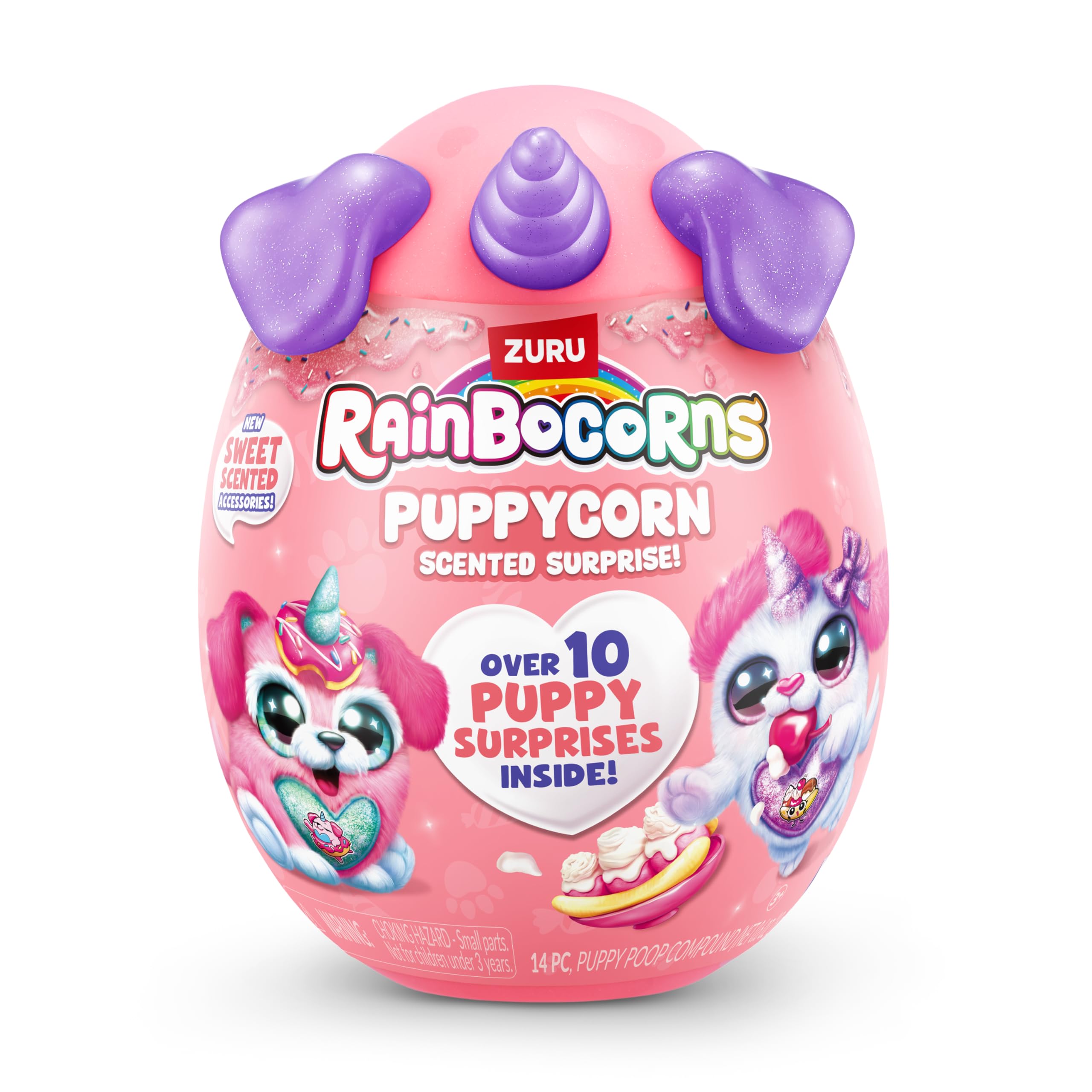 Rainbocorns Puppycorn Scent Surprise - Poodle with 10 Sweet Surprises & Scented Accessories 7
