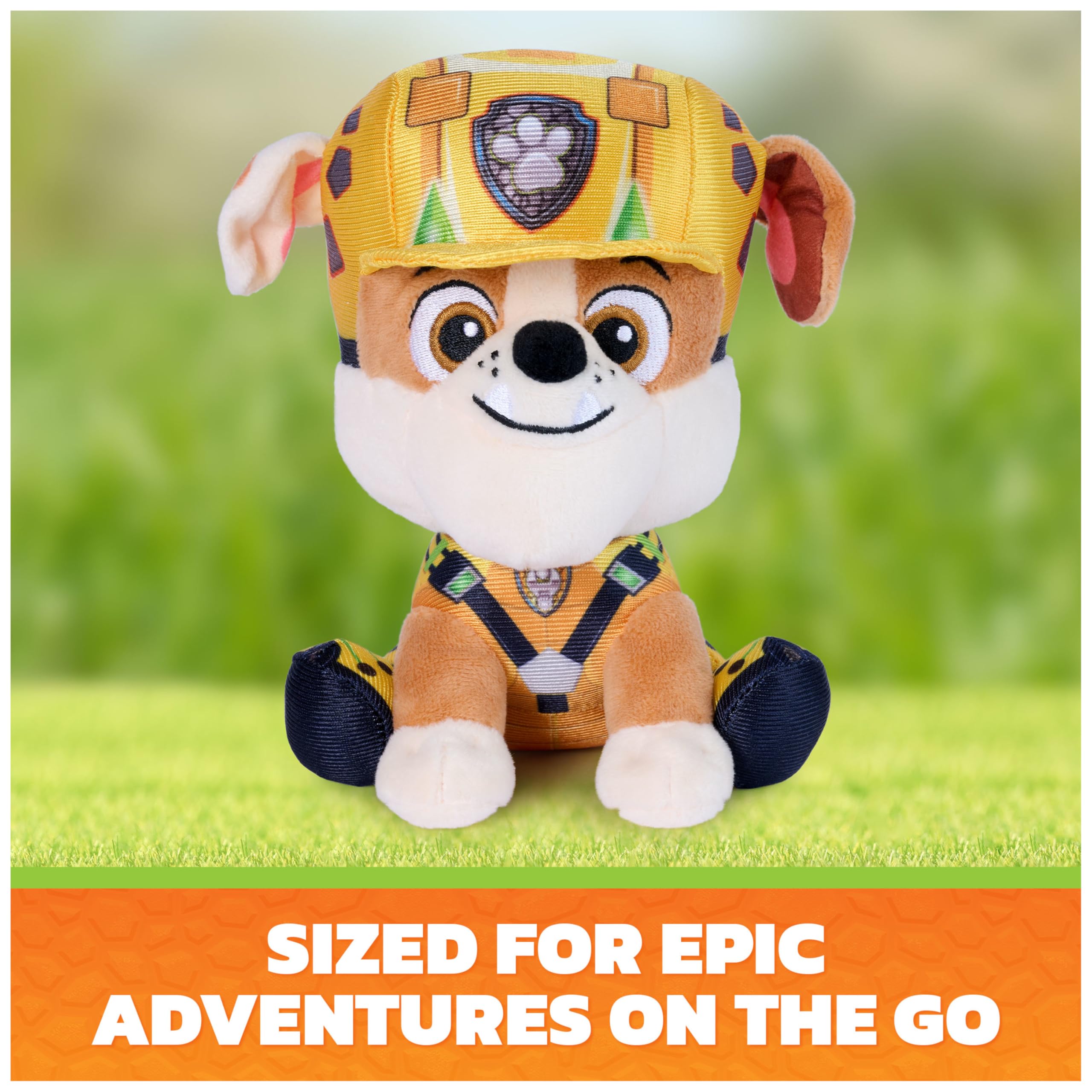 Paw Patrol Rubble Action Figure - Multicolor Plastic Toy | Ages 12-84 Months 5