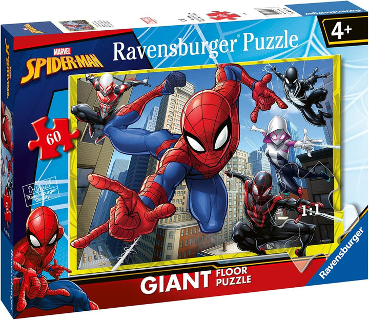 Ravensburger Marvel Spider-Man 60-Piece Giant Floor Jigsaw Puzzle for Kids