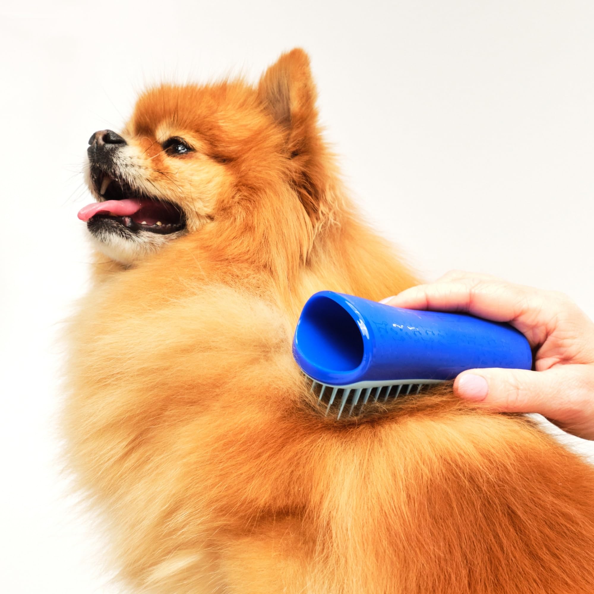 Pet Teezer Small De-Shedding Grooming Brush - Detangle | Lightweight | Easy to Clean 3