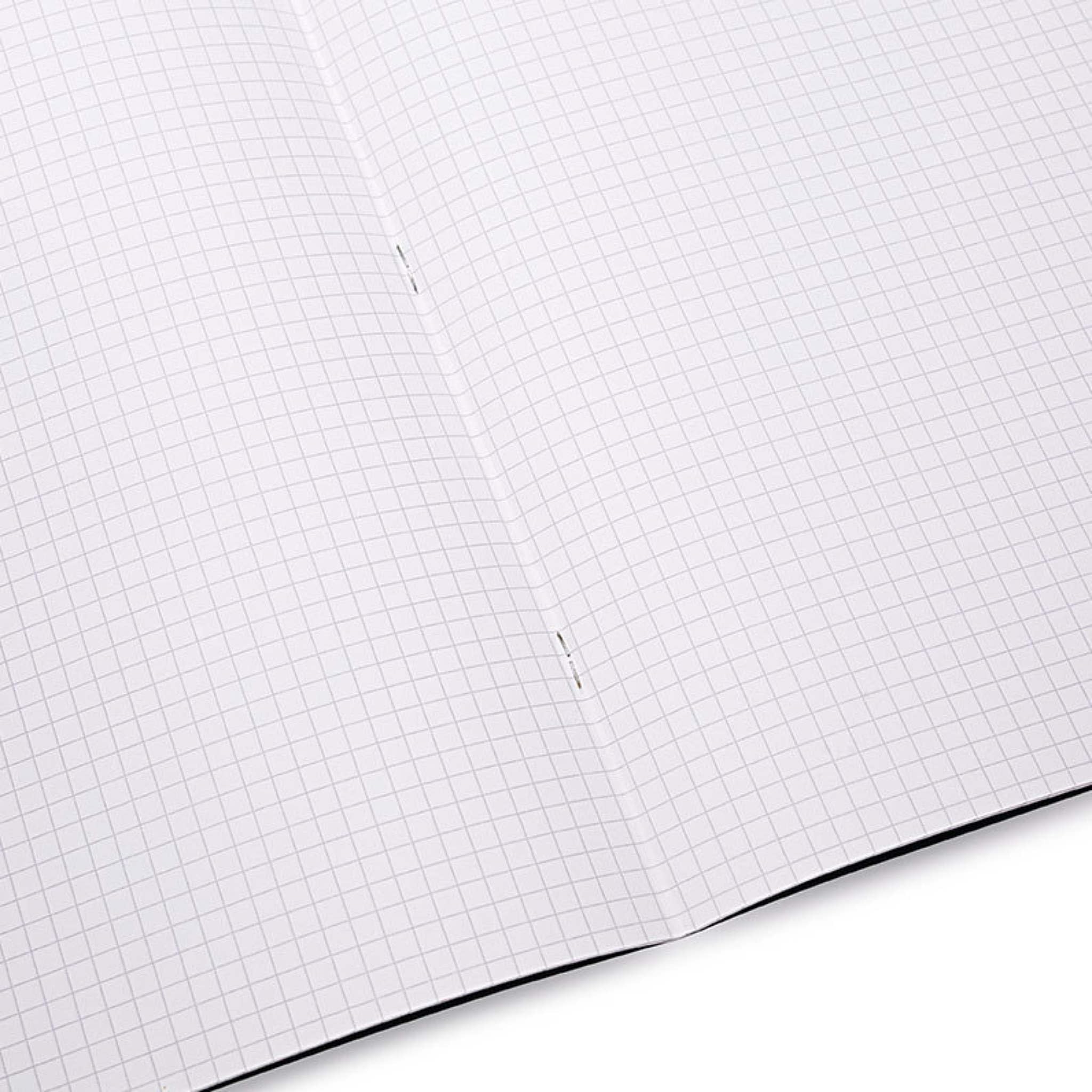 Rhino A5+ Exercise Books - 80 Pages, 5mm Squared Paper, Light Blue Cover, 10-Pack
