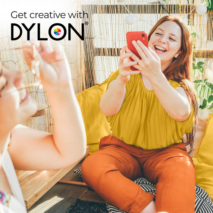 Dylon Washing Machine Fabric Dye Pod - Sunflower Yellow, 350g