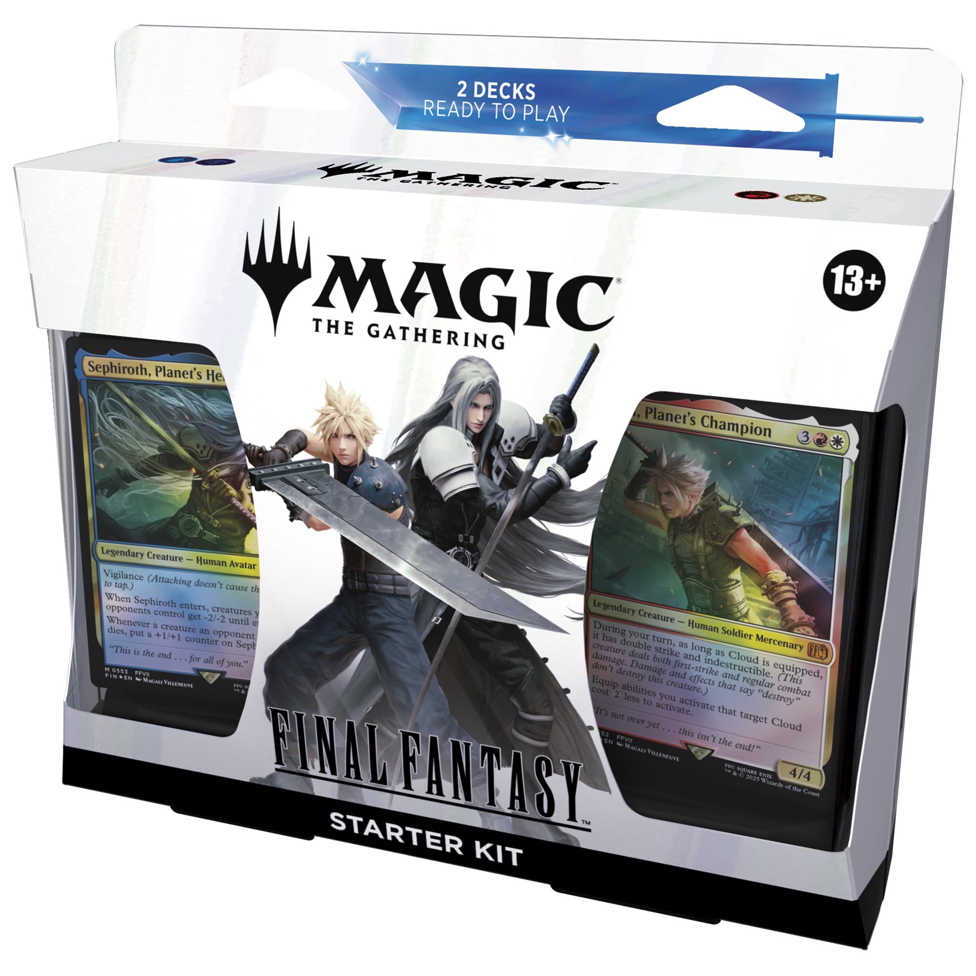 Magic: The Gathering - FINAL FANTASY Starter Kit | 2 Ready-to-Play 60-Card Decks | Learn to Play Magic | Collectible Card Game 1