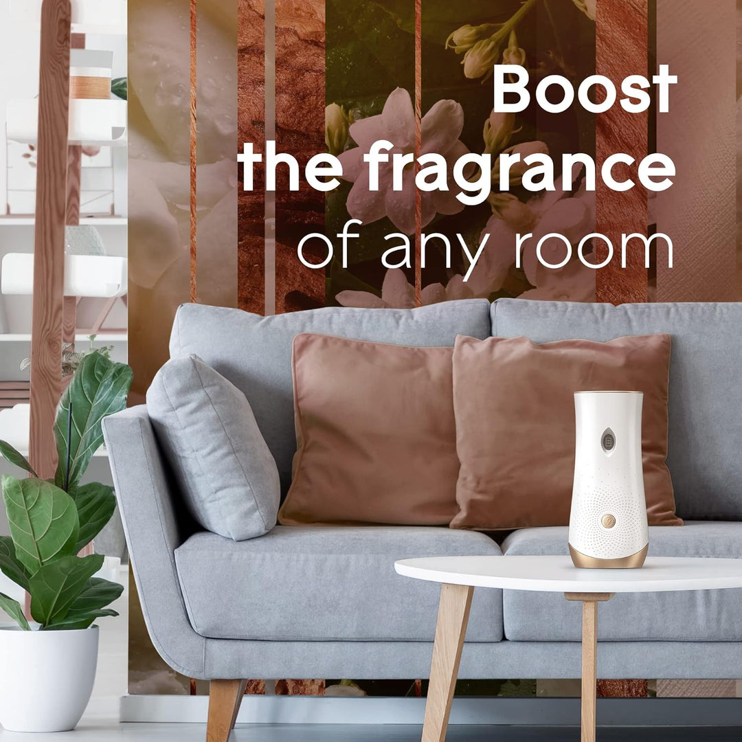 Glade - Automatic Air Freshener Holder & Refill Starter Kit with Sandalwood & Jasmine Scent