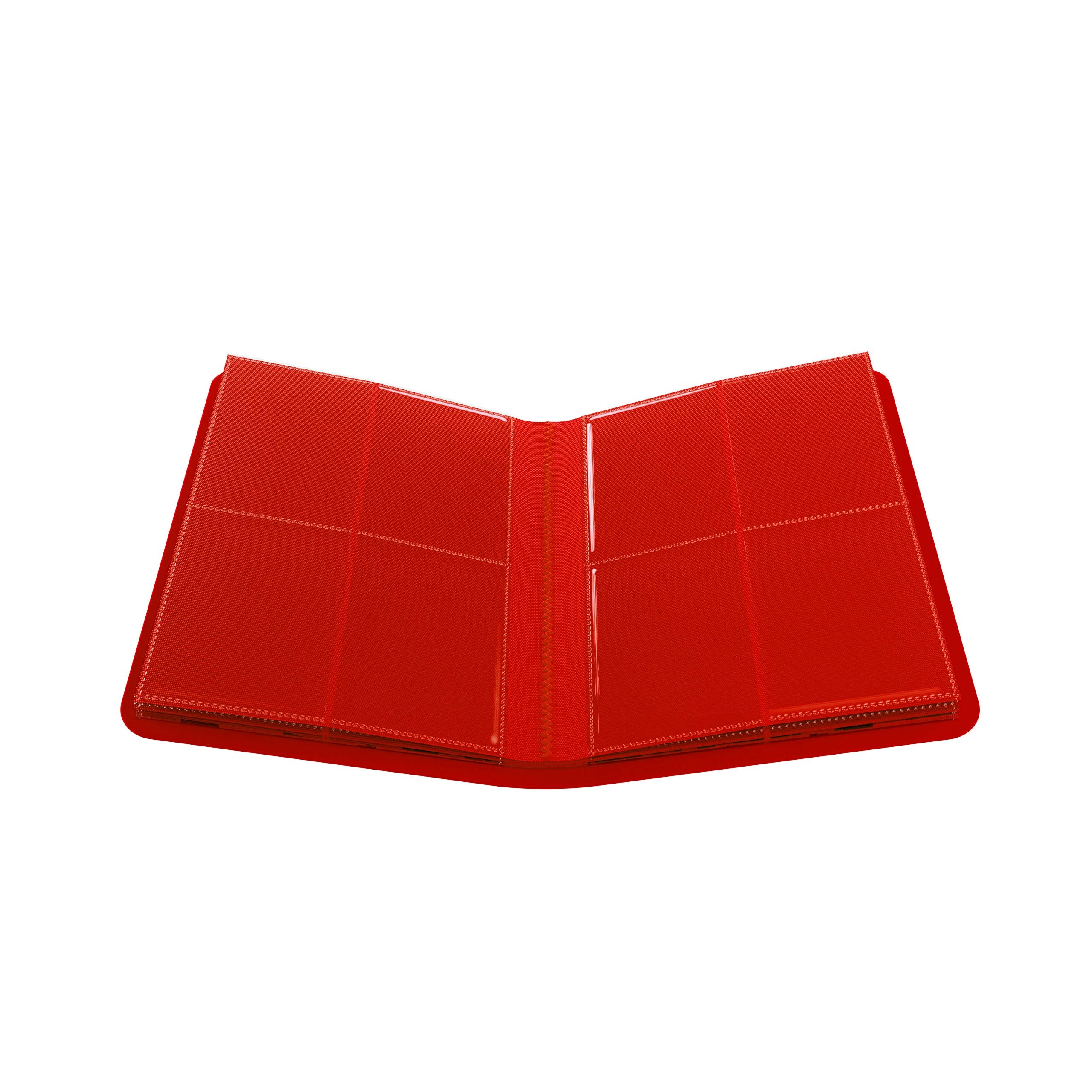 Gamegenic Casual Album 8-Pocket Red | Holds 160 Sleeved Cards | Polypropylene 6