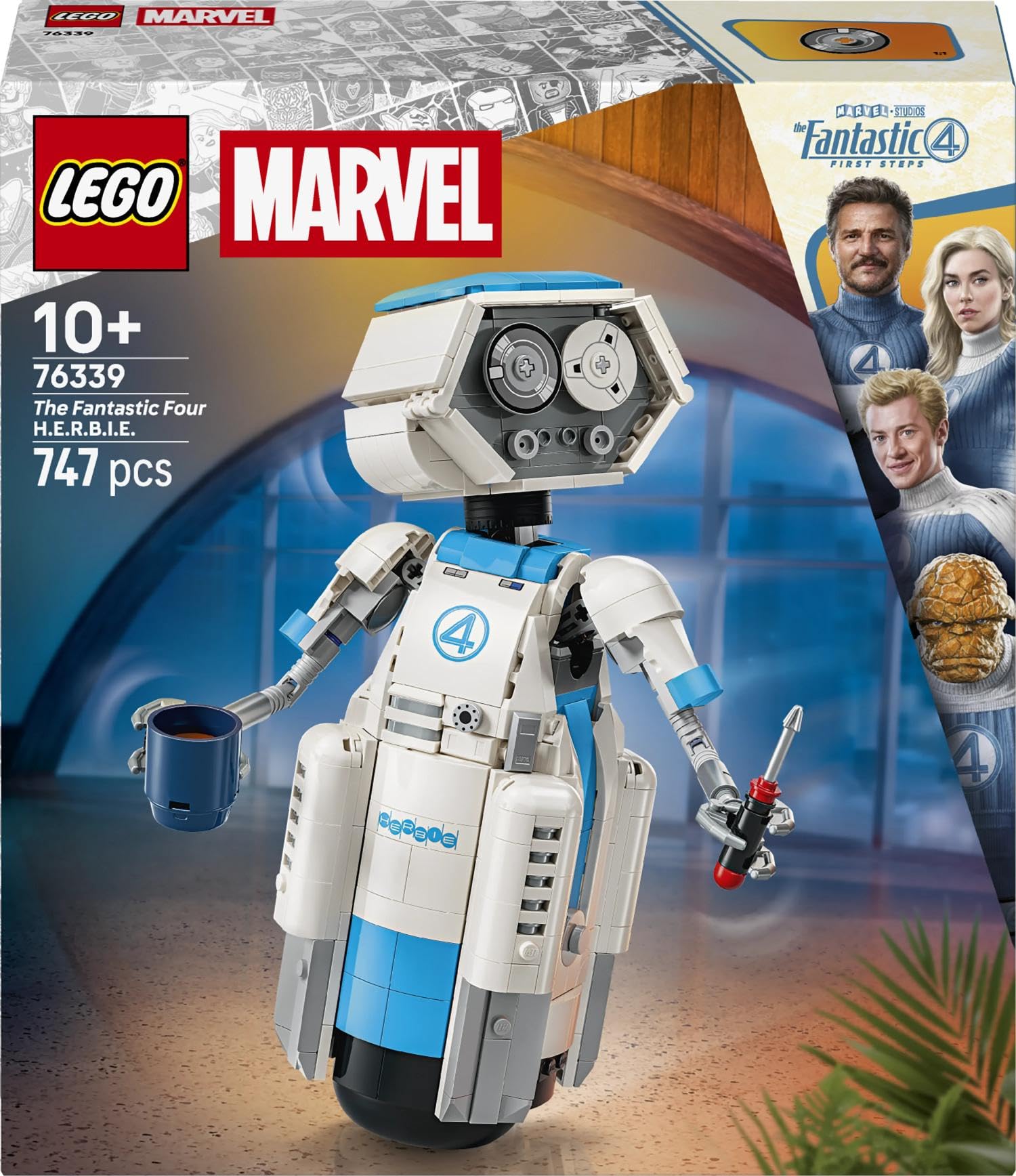 LEGO Marvel The Fantastic Four H.E.R.B.I.E. Building Set - 10+ Years, Multicolor 5
