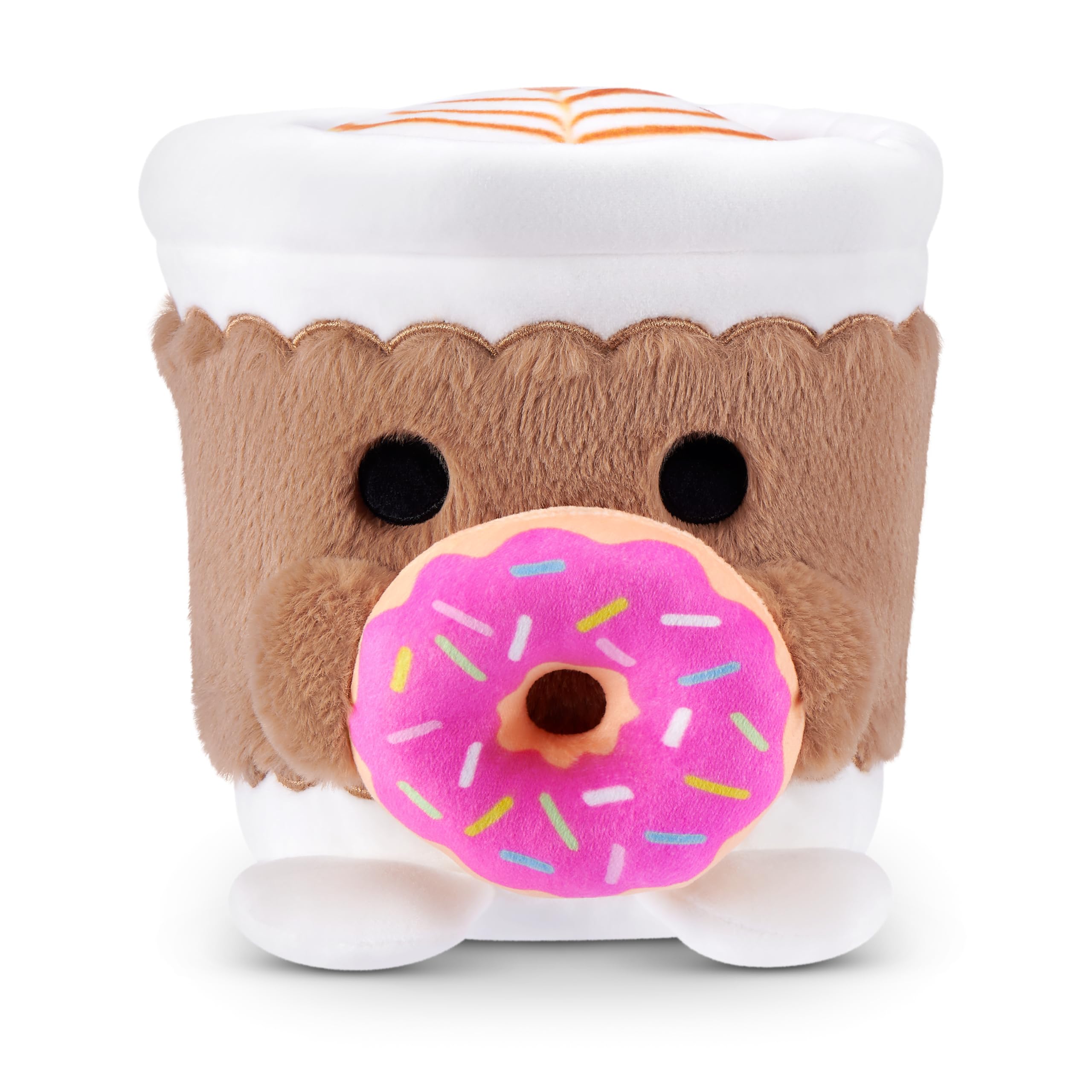 Snackles Core Series 2 8-inch Plush Doll (Coffee with Donut) by ZURU 1