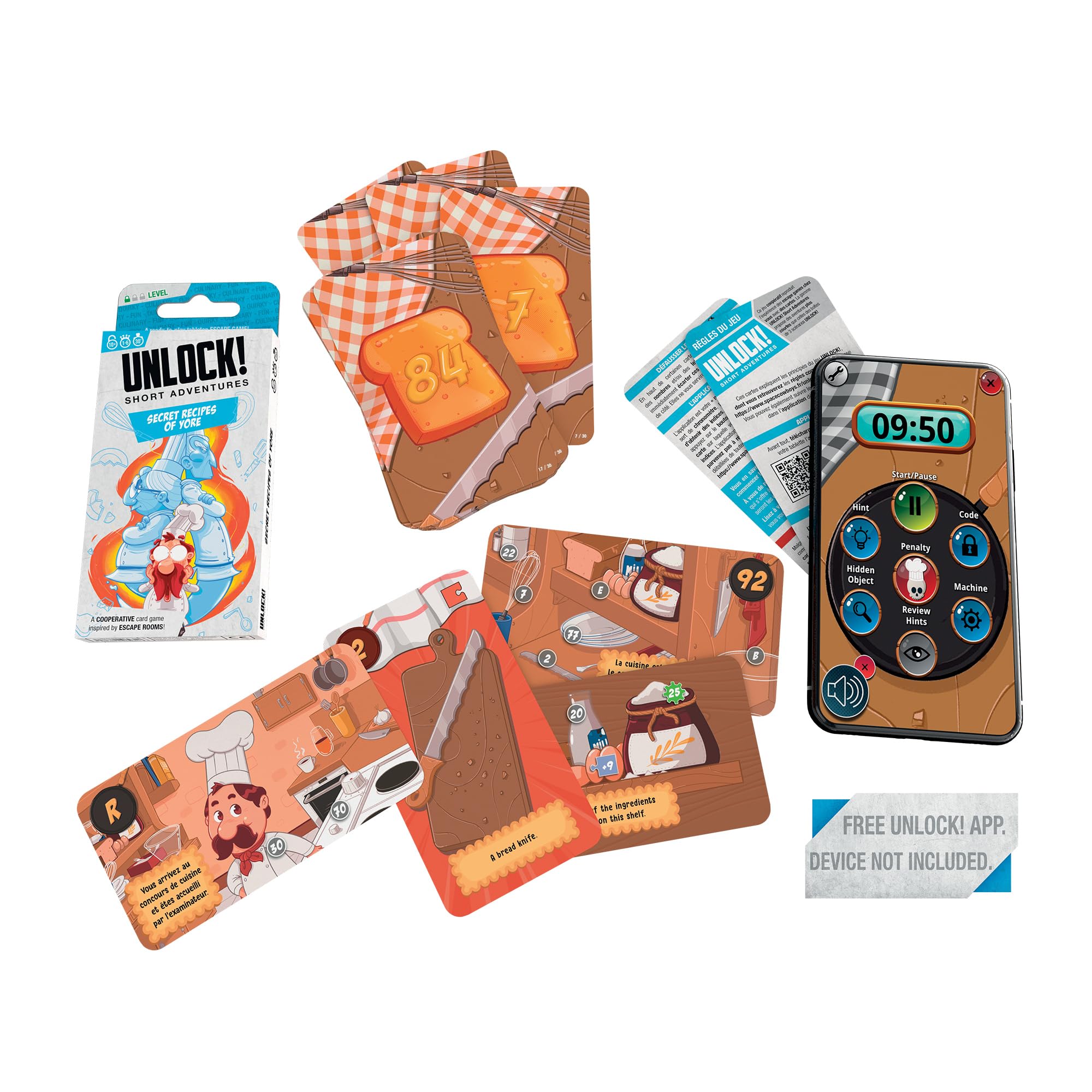 Asmodee Unlock! Short 4 - Doo-Arann's Dungeon Card Game | Ages 10+ | 1-6 Players | 30 Min 2
