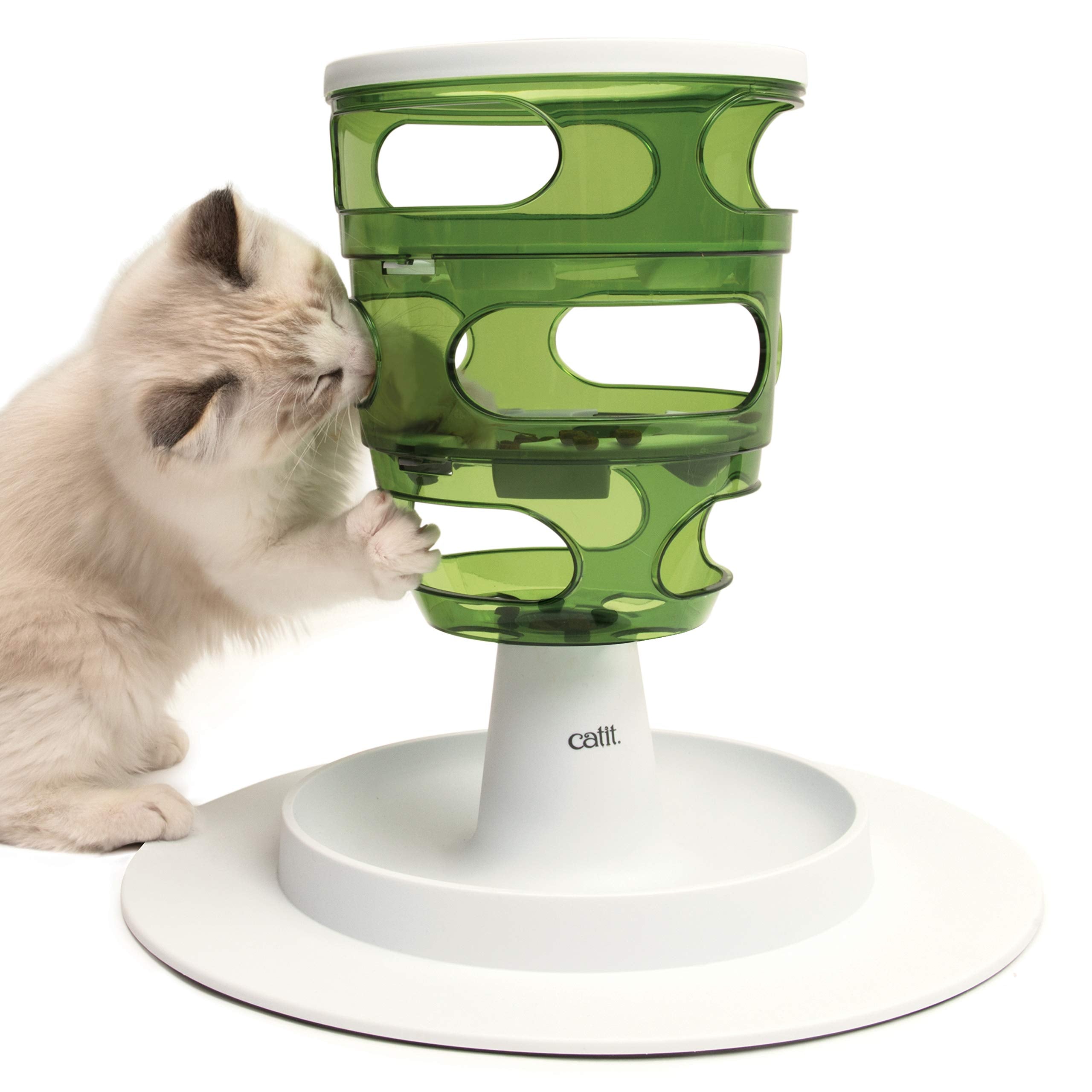 Catit Senses Food Tree Interactive Slow Feeder Puzzle for Cats | 3 Adjustable Levels