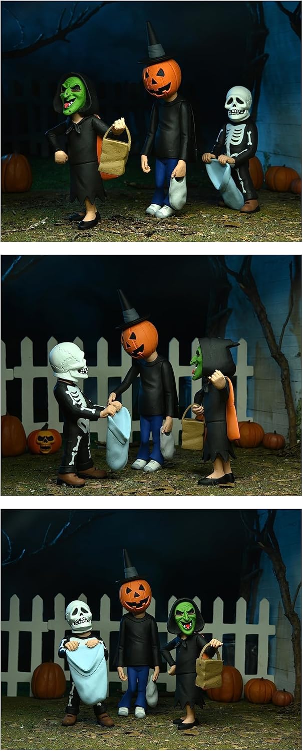 NECA Toony Terrors Halloween III: Season of the Witch - Trick-or-Treaters Action Figure 3-Pack (04485)