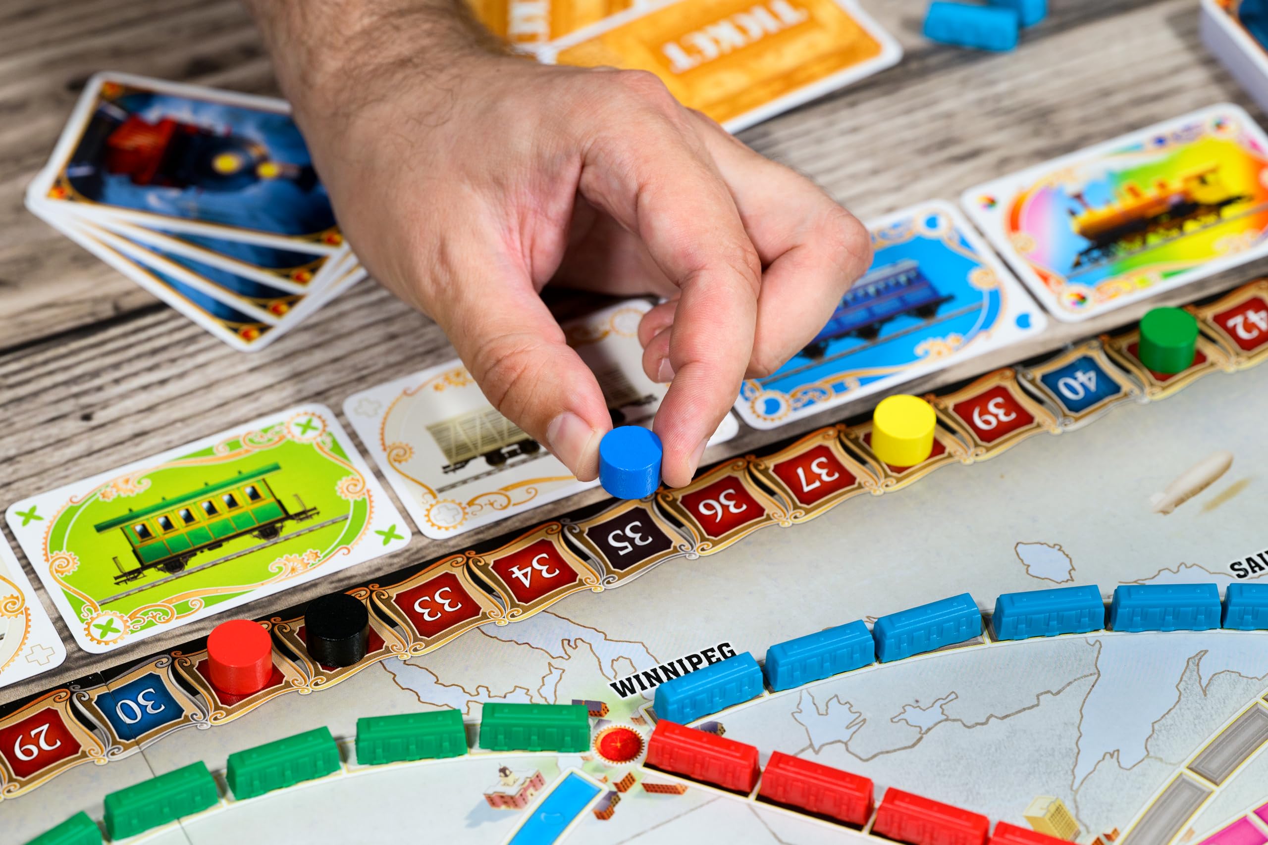Days of Wonder Ticket to Ride Refresh Edition Board Game | Ages 8+ | 2-5 Players | 30-60 Min Playtime 4