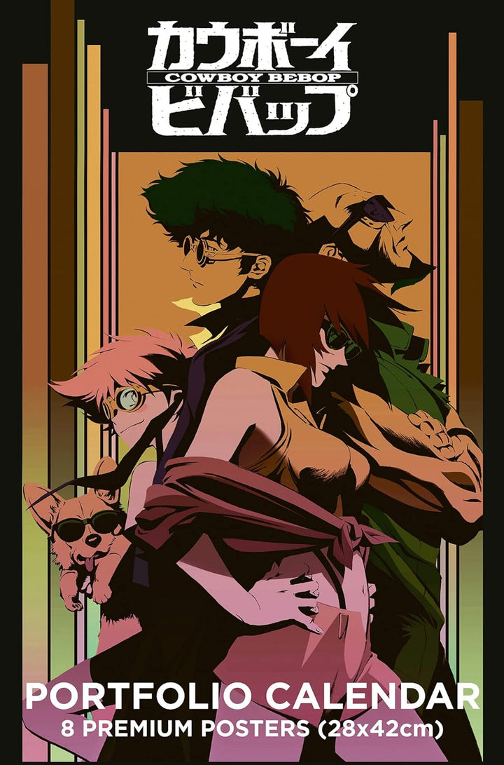 Calendrier 2023 Cowboy Bebop: 8 Premium Posters (French Edition, Portfolio Calendar)