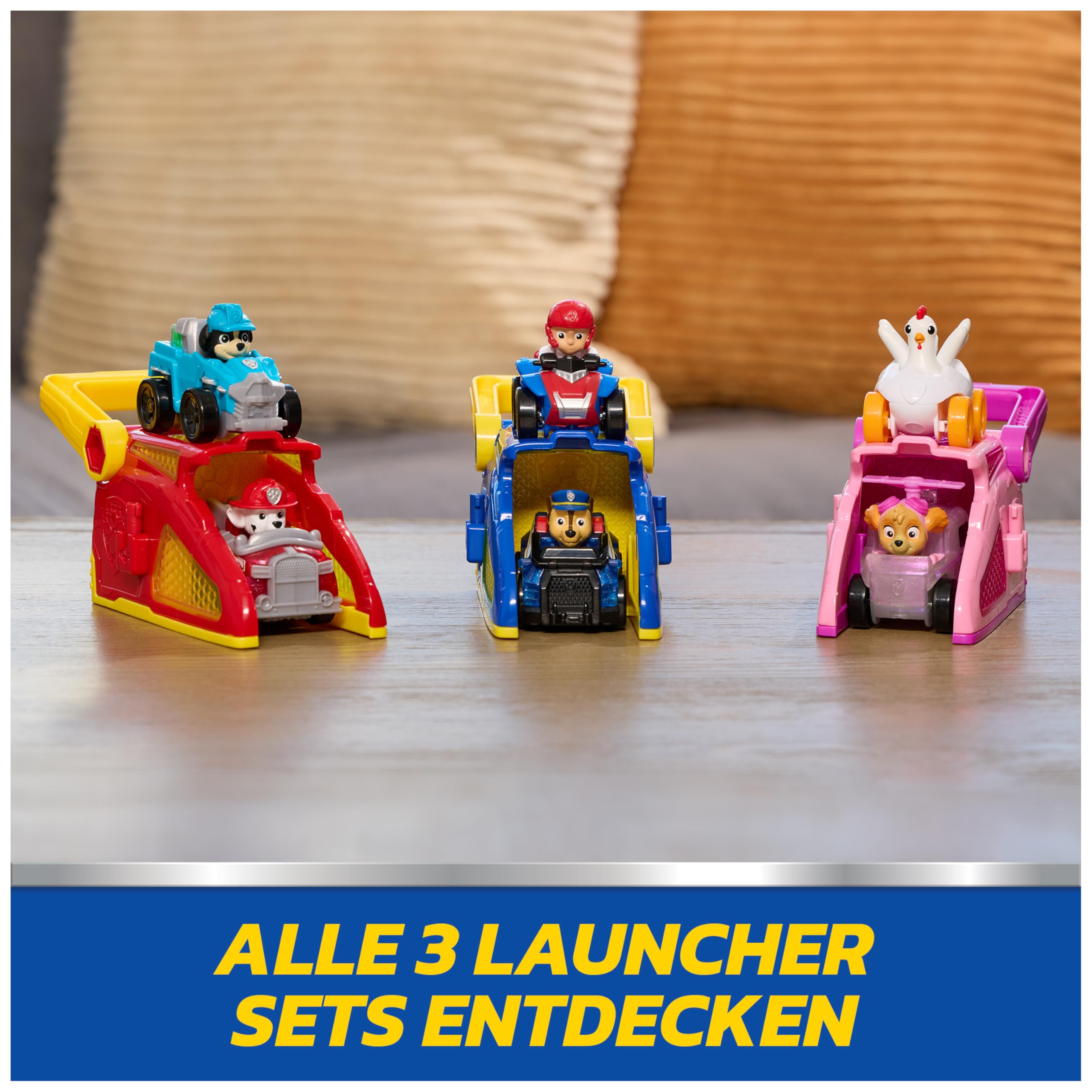Paw Patrol Pup Squad Launchers with Ryder Vehicle 2-Pack | Ages 3-9 | Multicolor Plastic 8