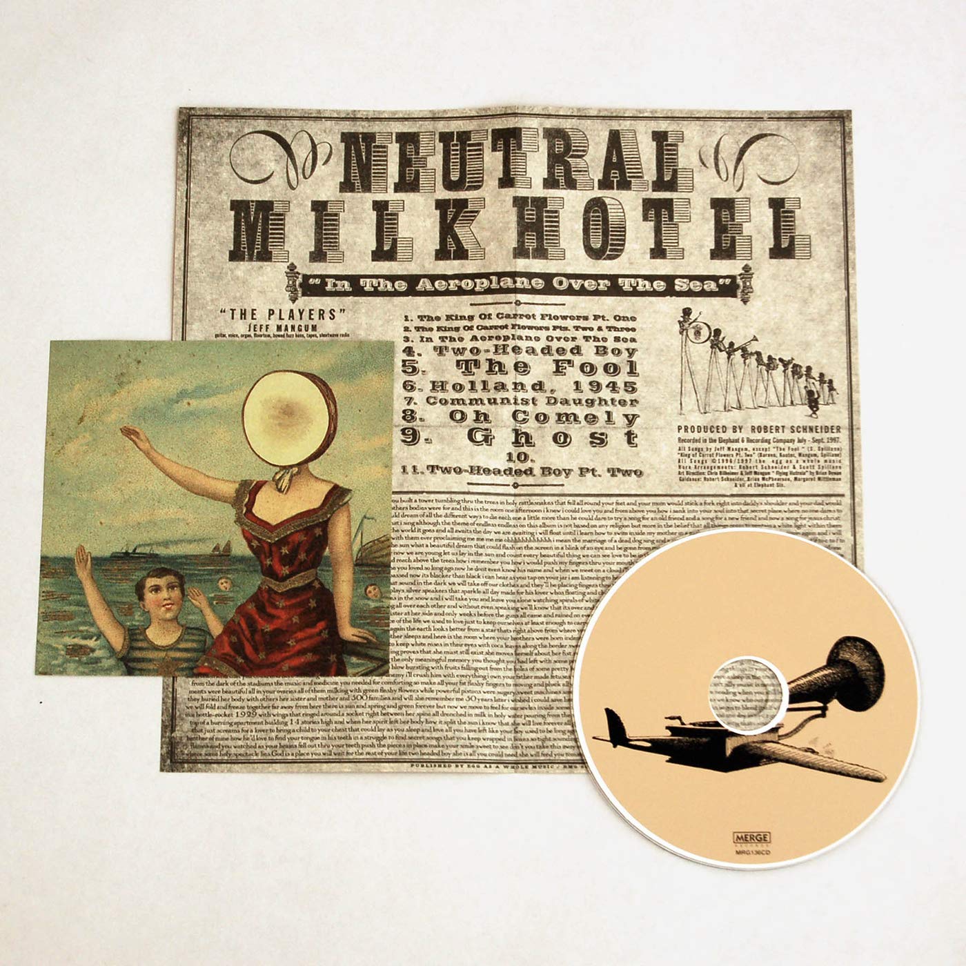Neutral Milk Hotel - In The Aeroplane Over The Sea [Audio CD] 4