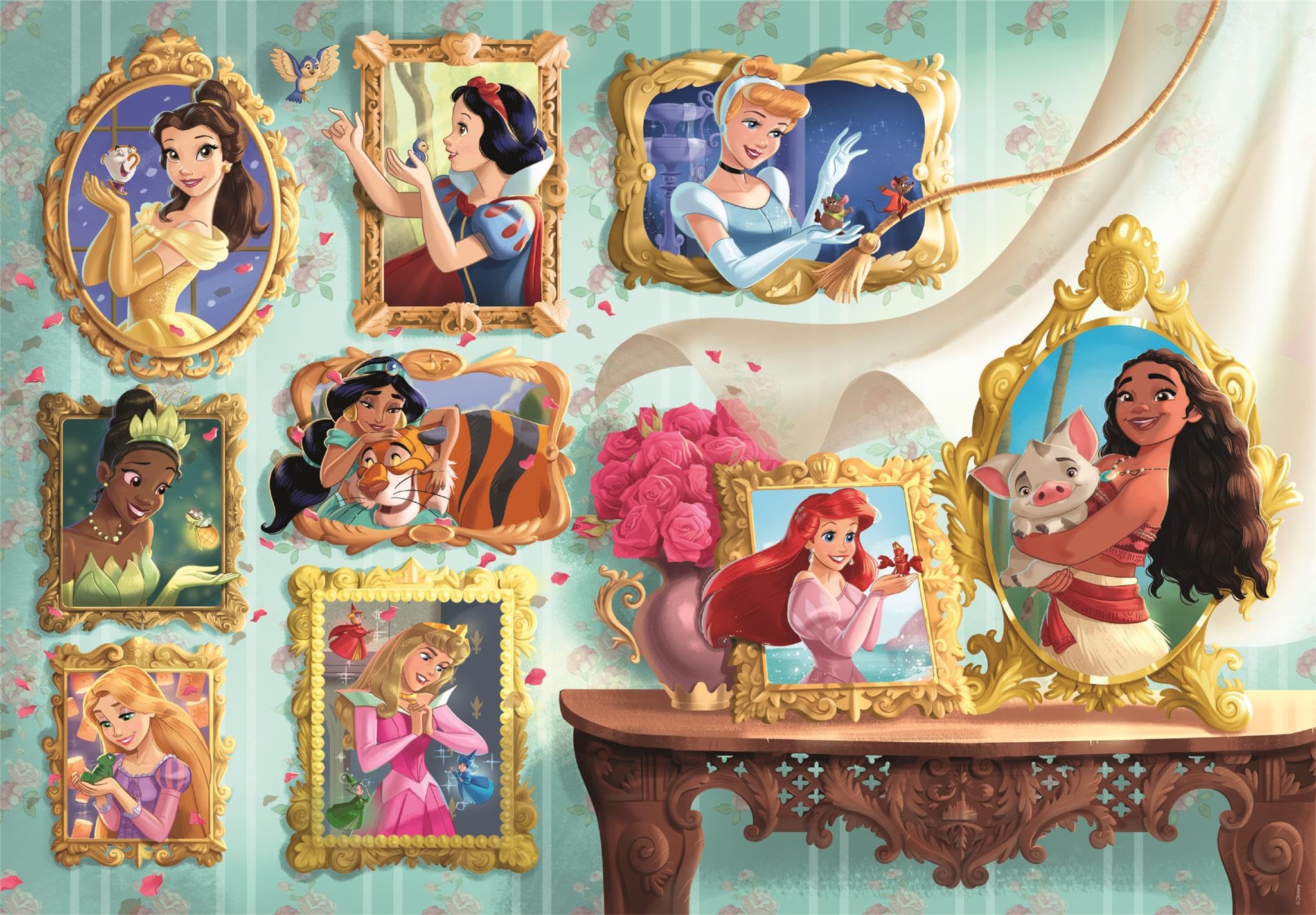 Clementoni PZL 1000 Disney Princess Jigsaw Puzzle