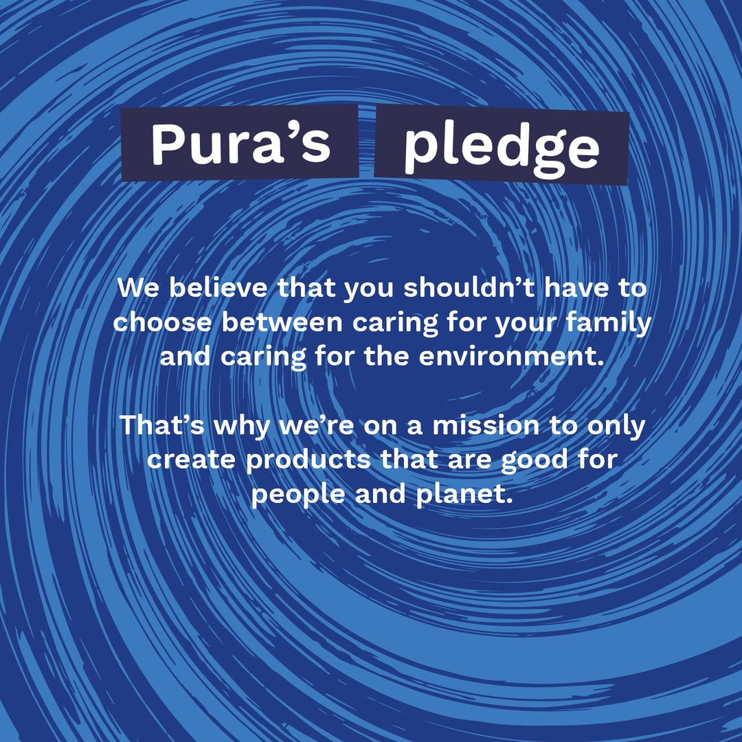 Pura - Flushable Moist Toilet Tissue Wipes 100% Plastic-Free Biodegradable Wet Wipes (40 Count)