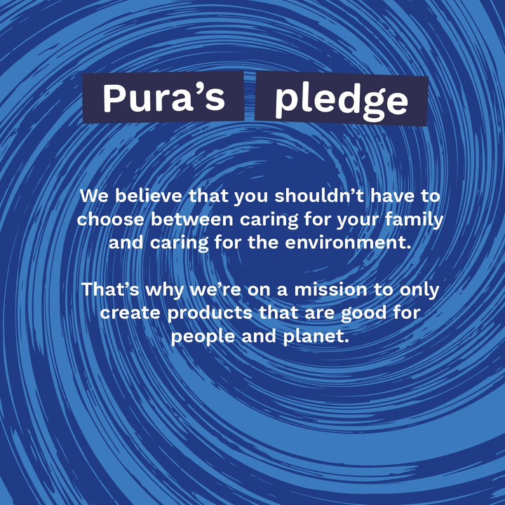 Pura - Flushable Moist Toilet Tissue Wipes 100% Plastic-Free Biodegradable Wet Wipes (40 Count)
