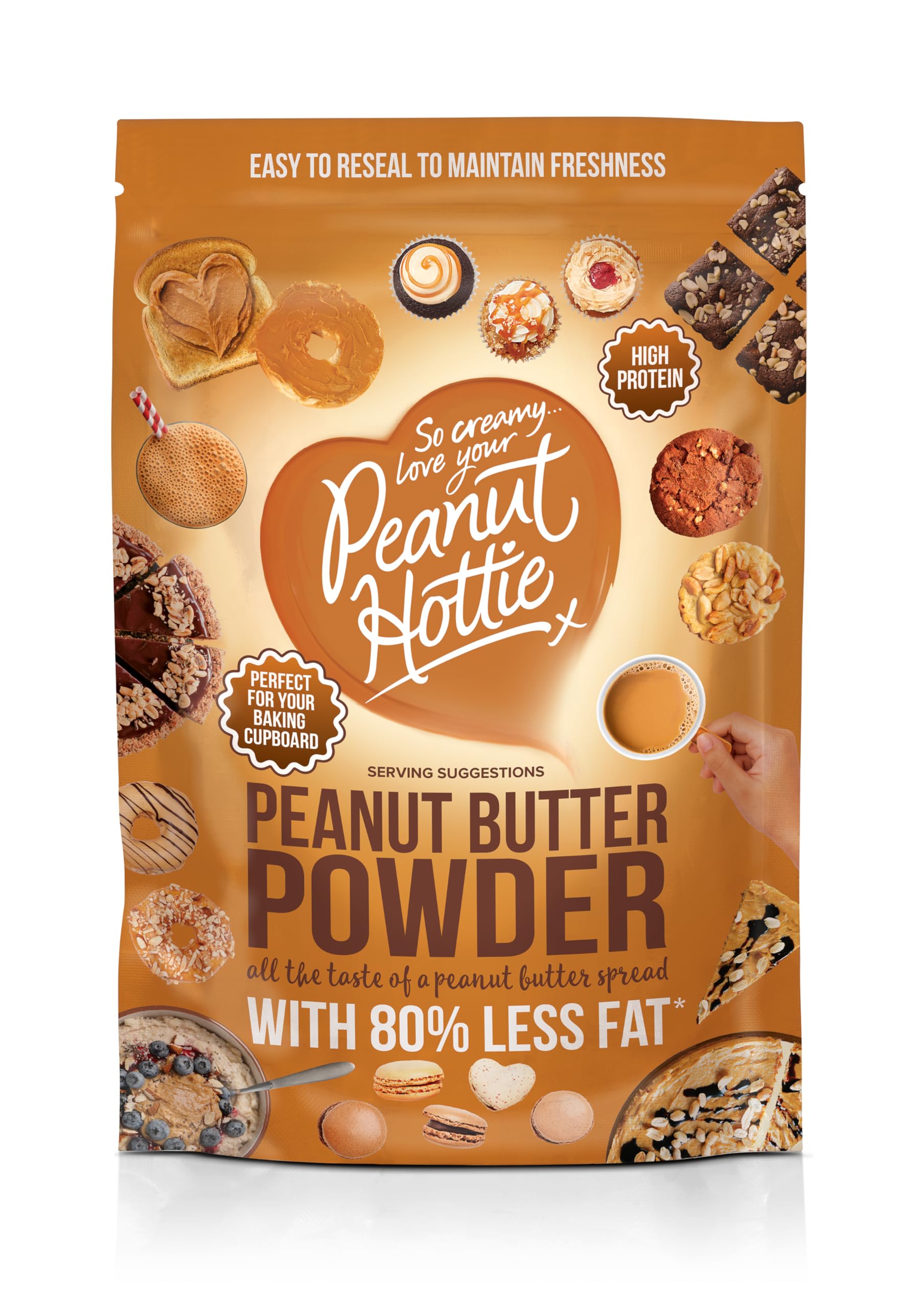 Peanut Hottie Peanut Butter Powder - High Protein, Low Fat | 180g