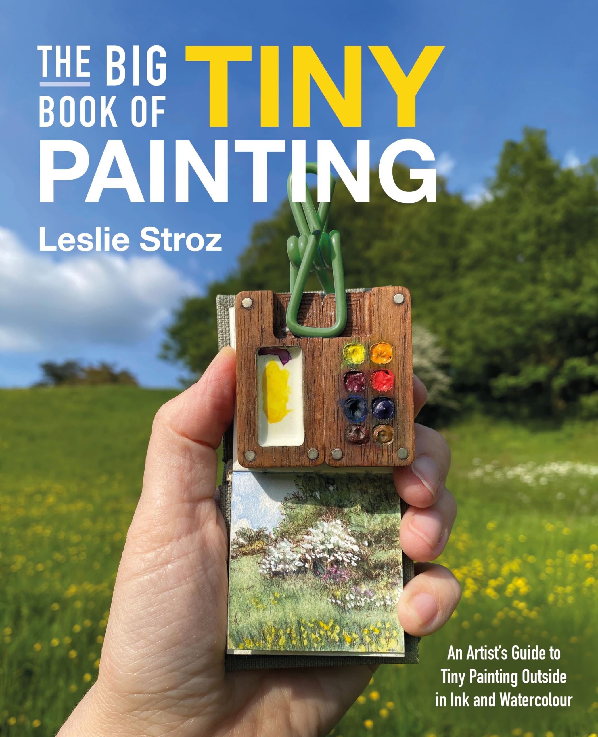 David & Charles The Big Book of Tiny Painting - Guide to Outdoor Ink & Watercolour | Paperback